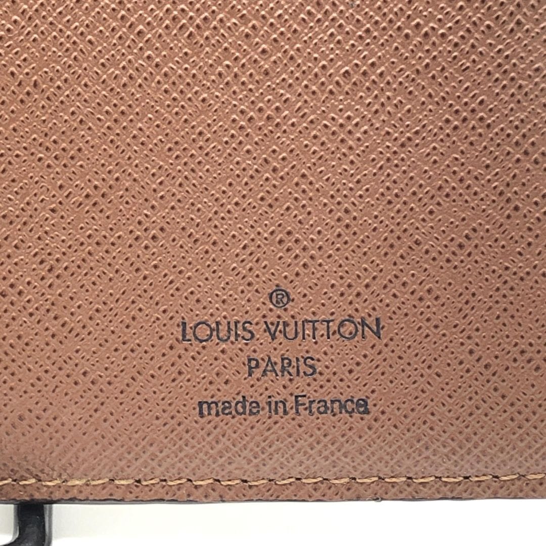 Brown Portefeuille Brazza long wallet - Image 4