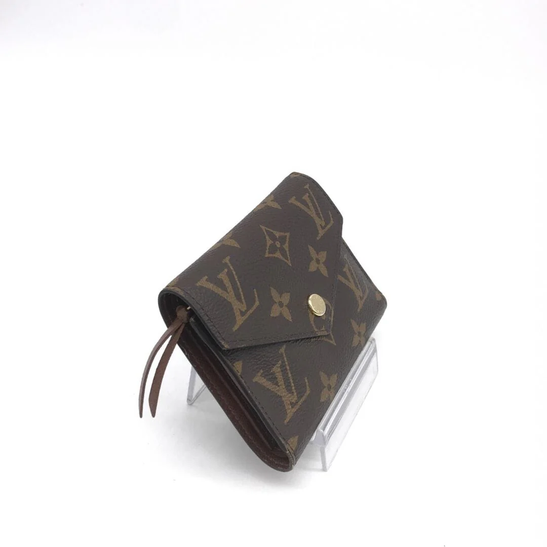 Brown Portefeuille Victorine wallet - Image 4