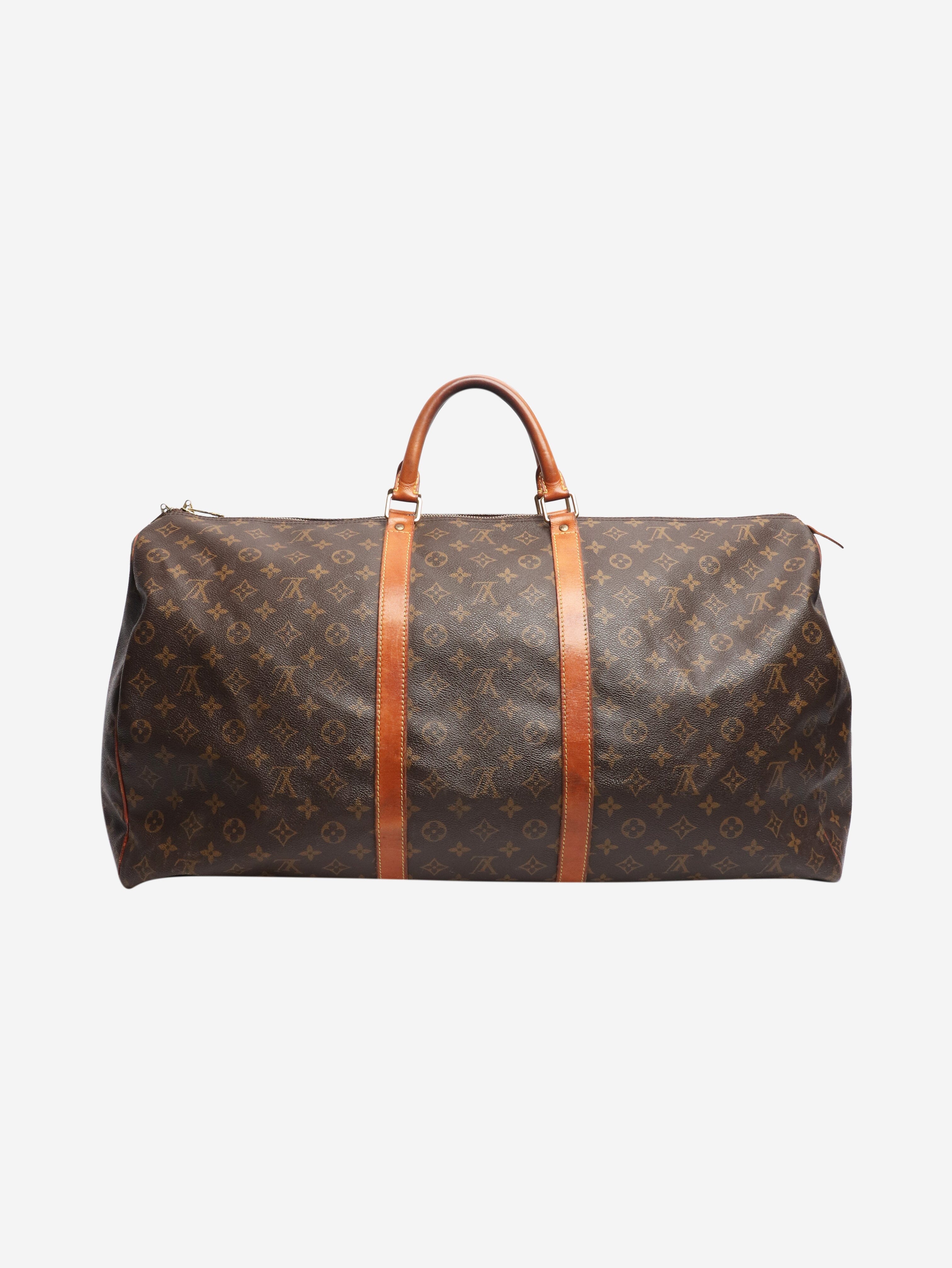 Brown vintage 1996 Monogram Keepall 60 bag - Image 2