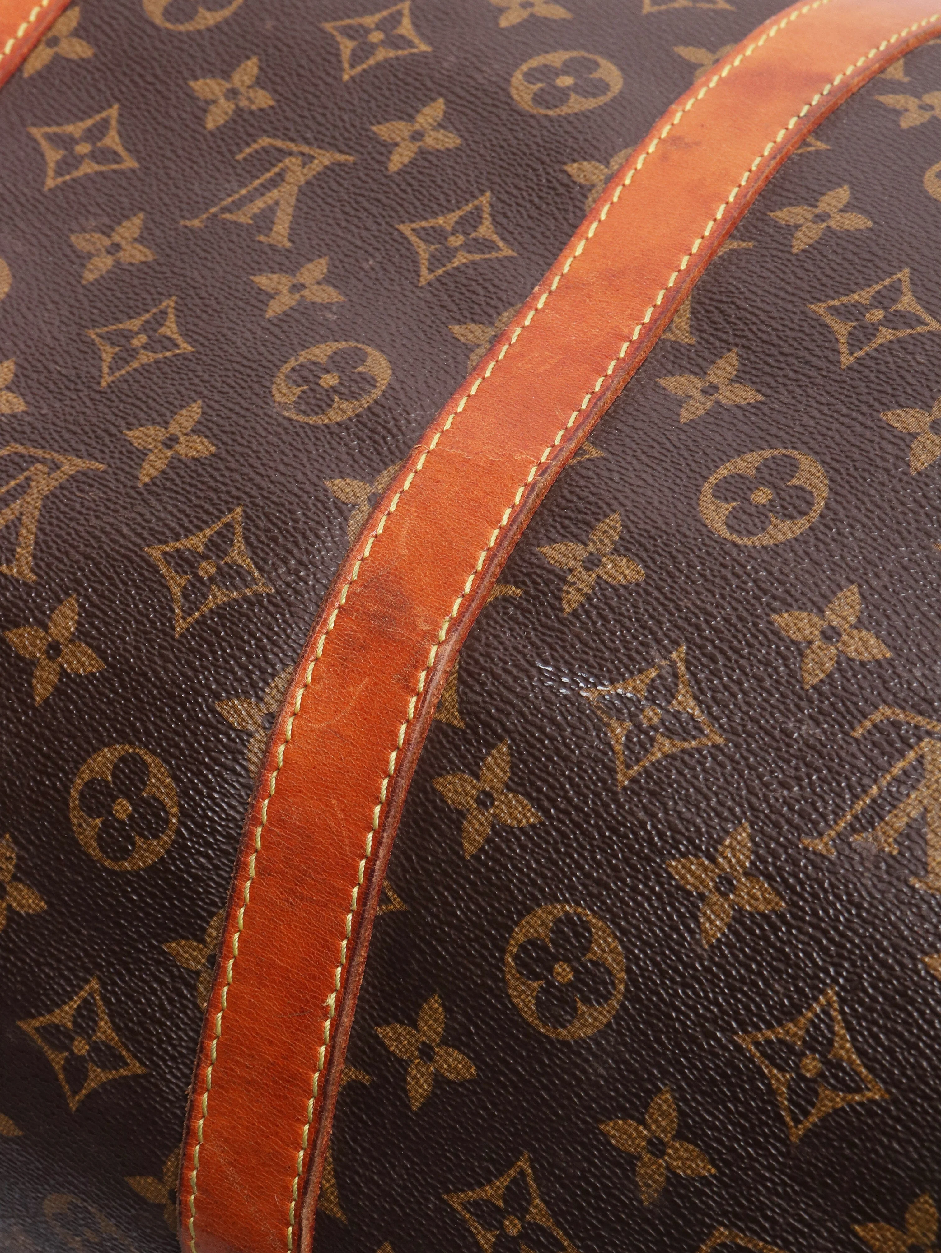 Brown vintage 1996 Monogram Keepall 60 bag - Image 5