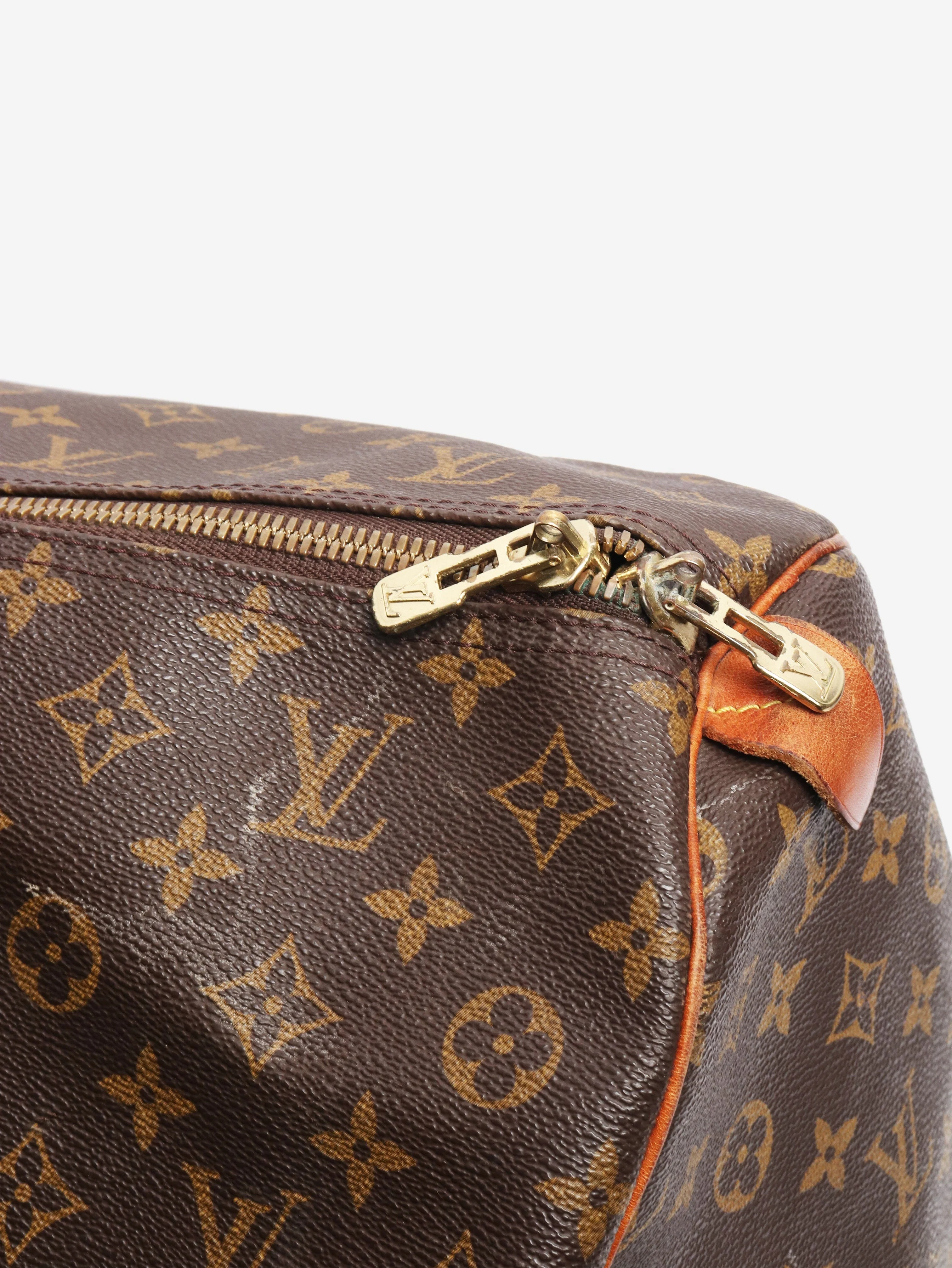 Brown vintage 1996 Monogram Keepall 60 bag - Image 6