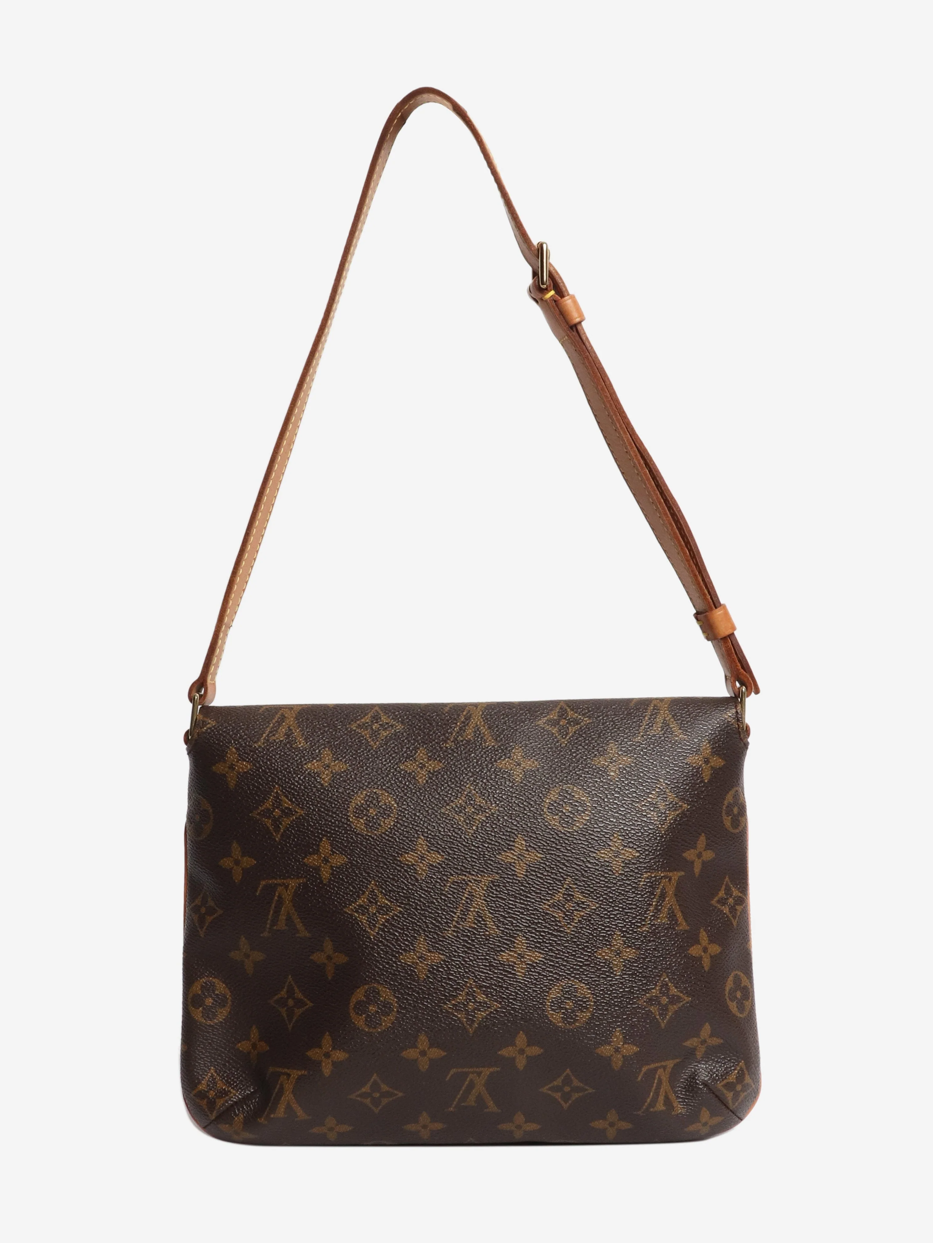 Brown vintage 1999 Monogram shoulder bag - Image 3