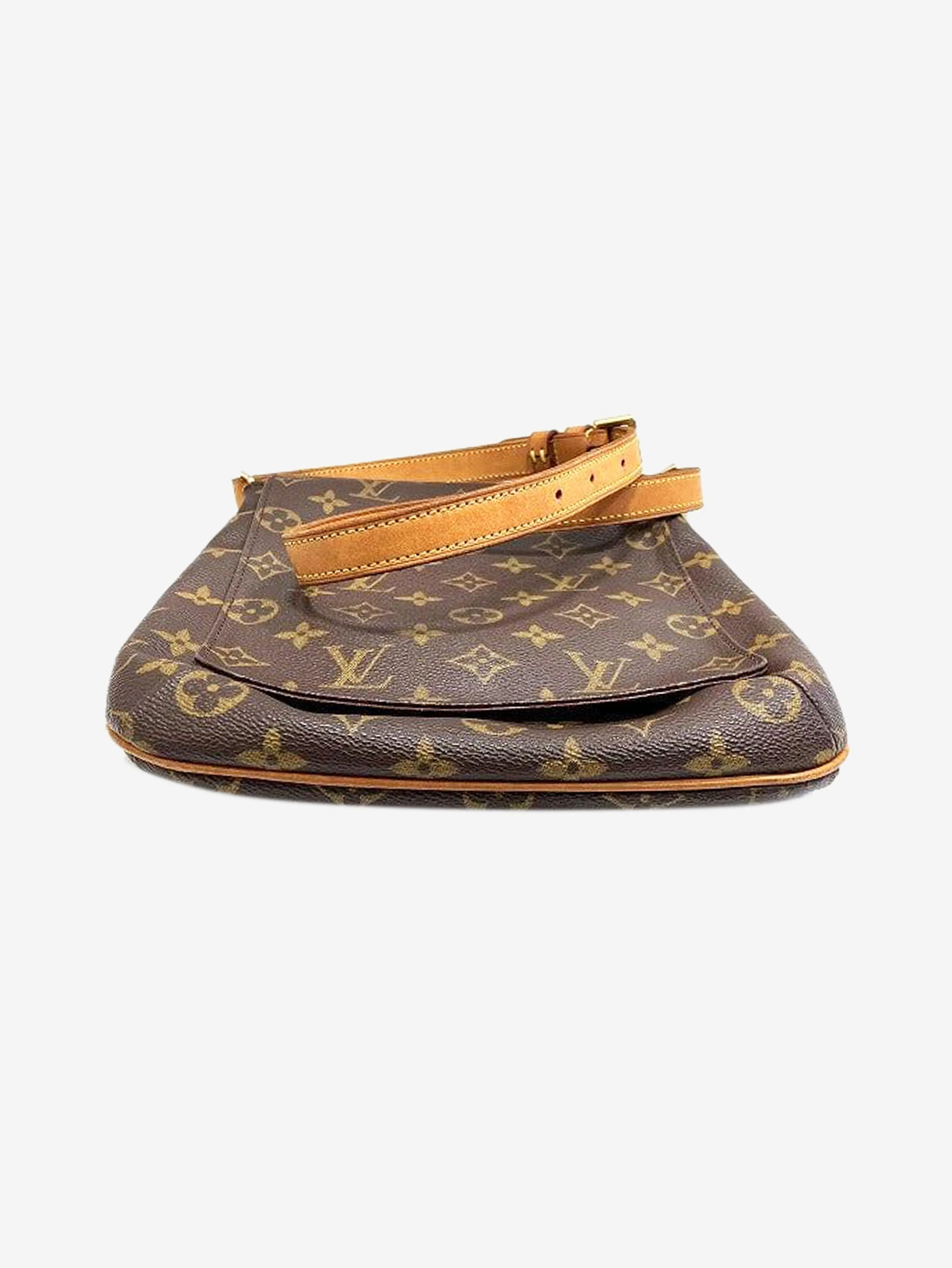 Brown vintage 2001 Monogram Musette Salsa shoulder bag - Image 3