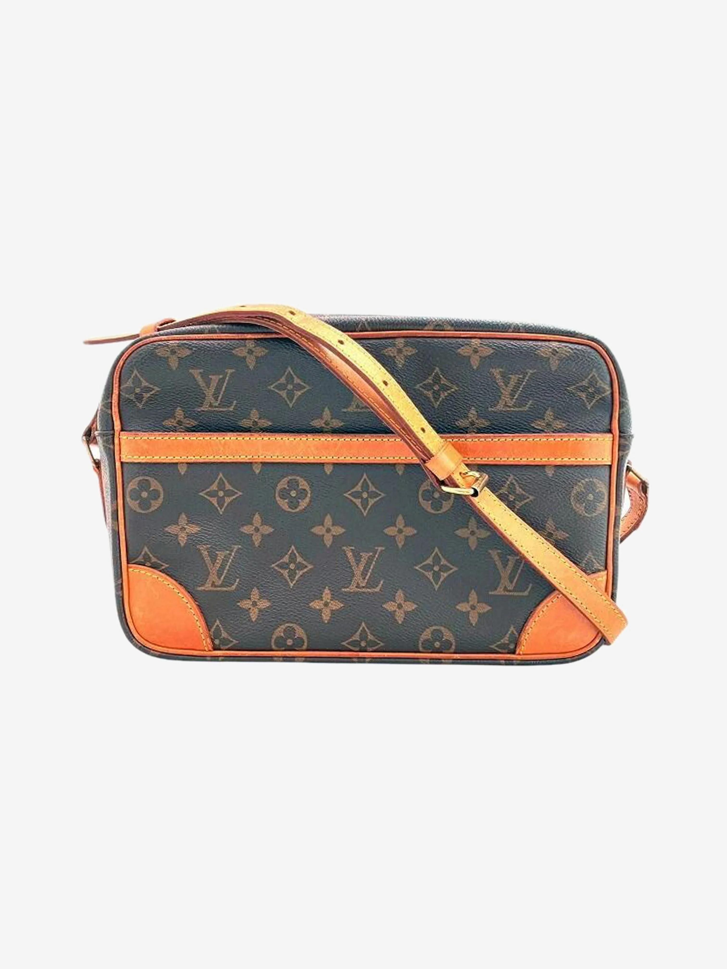 Brown vintage 2003 Monogram Trocadero bag