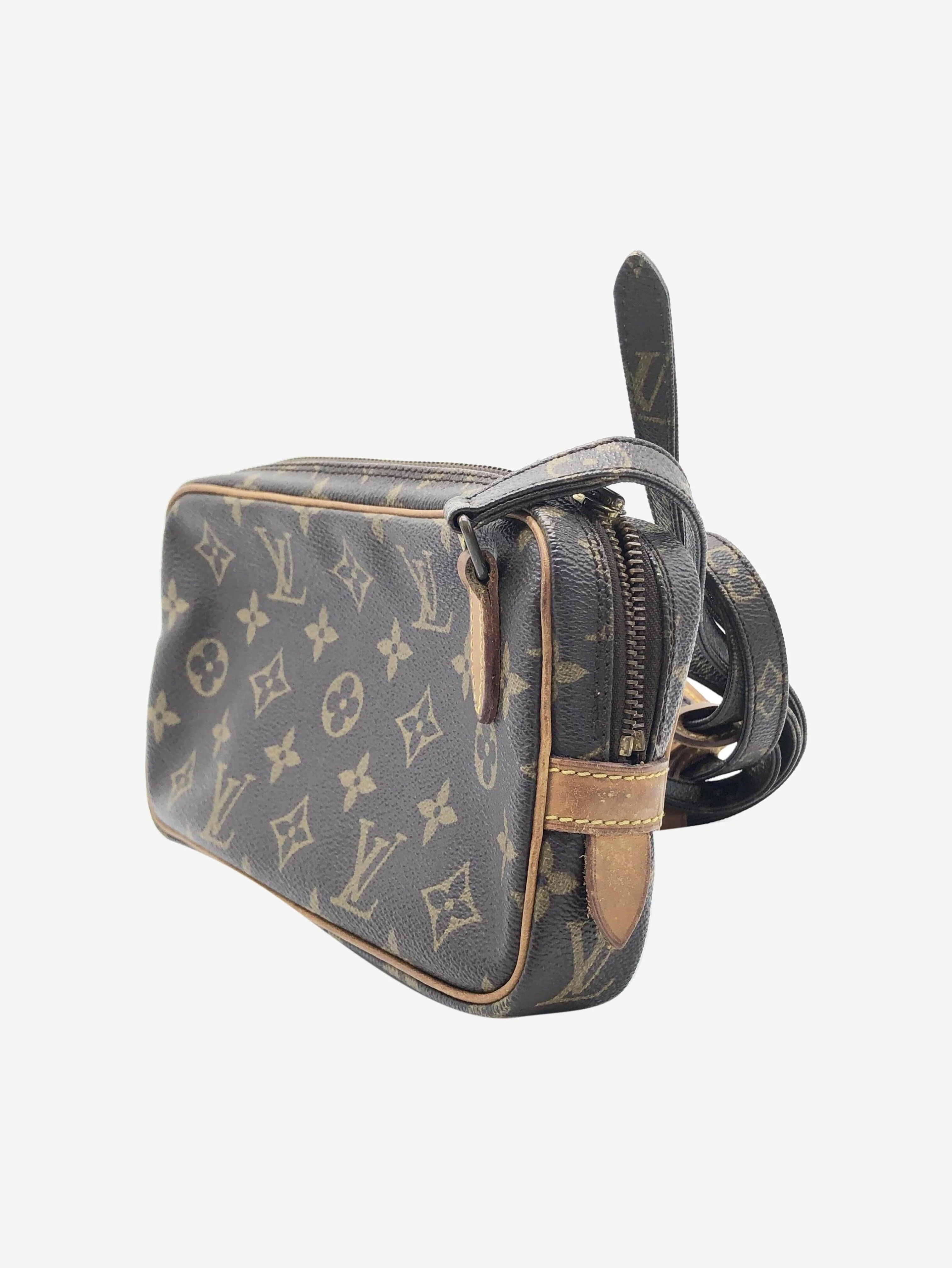 Brown vintage Monogram crossbody bag - Image 3