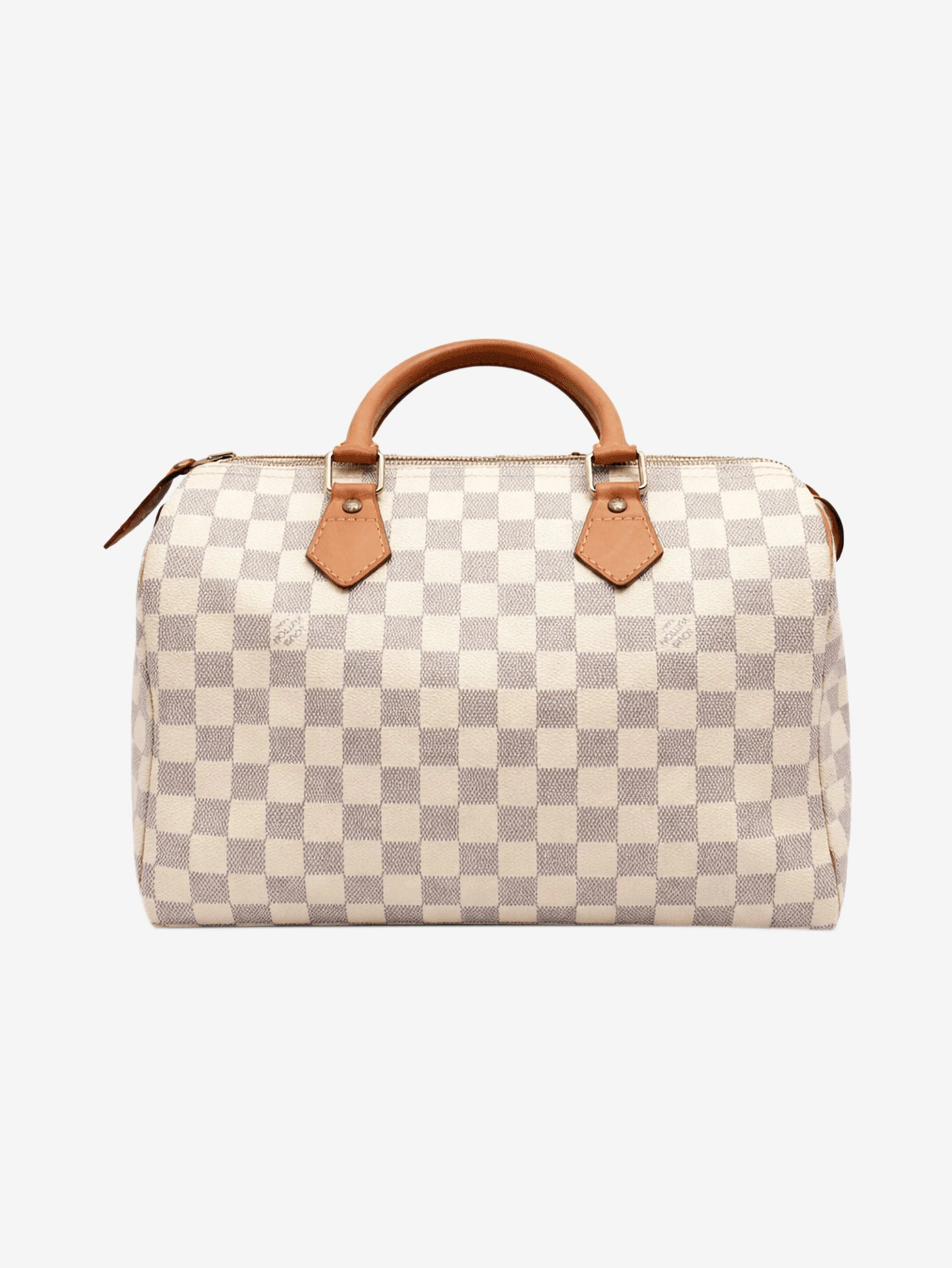 Cream 2012 Damier Azure Speedy 30 bag
