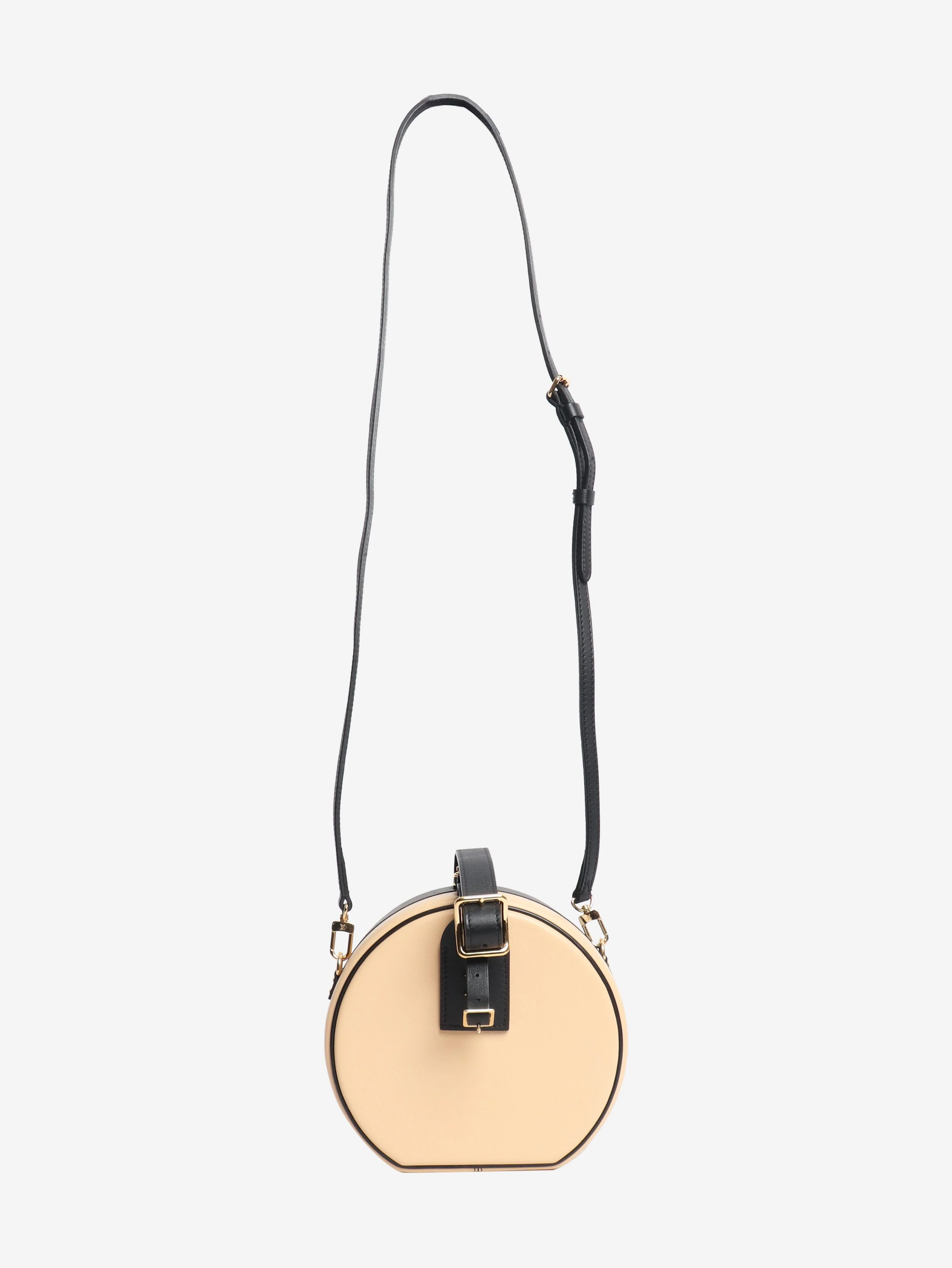 Black and beige 2018 Petite Boite Chapeau bag - Image 2