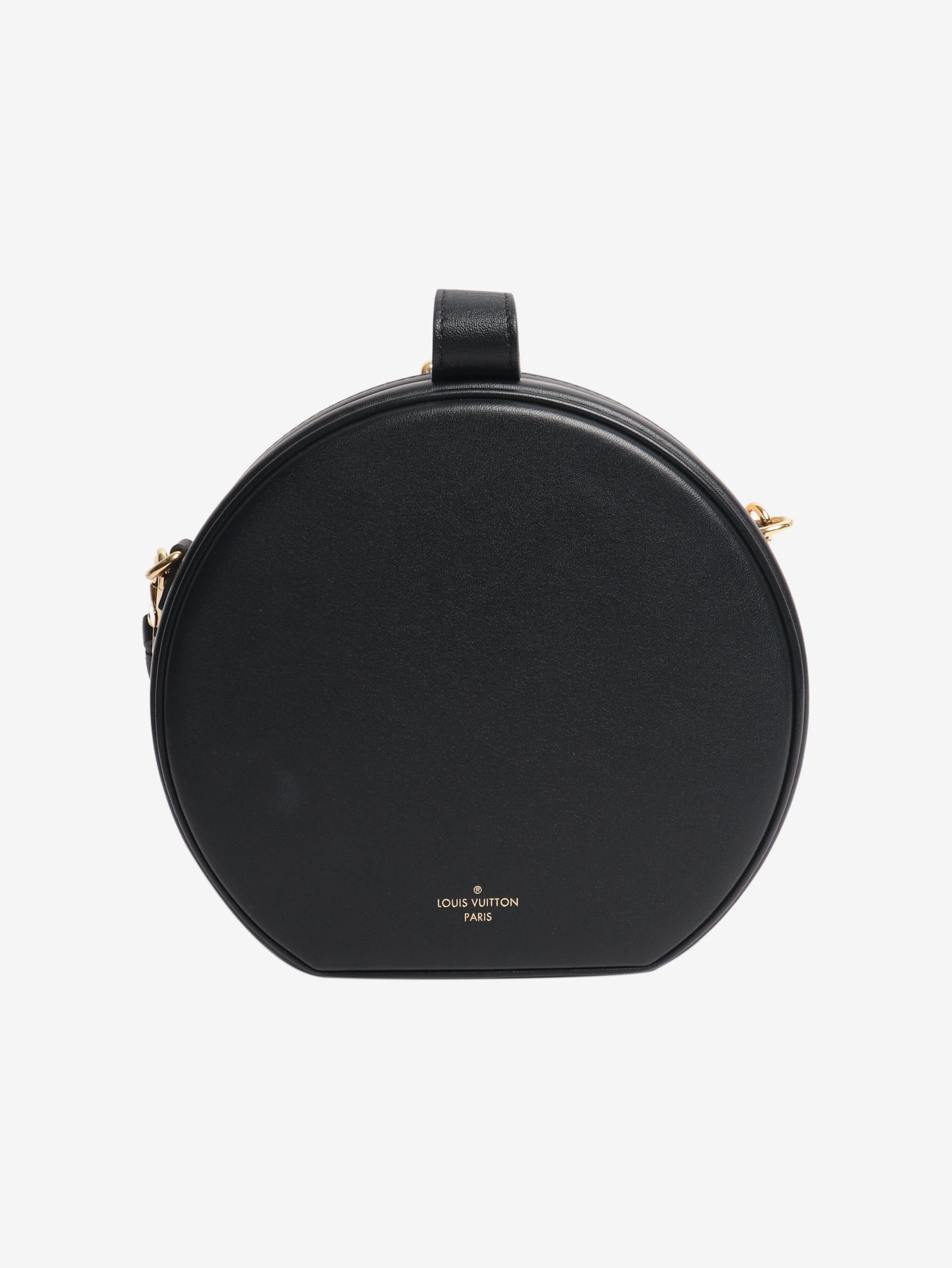 Black and beige 2018 Petite Boite Chapeau bag - Image 3