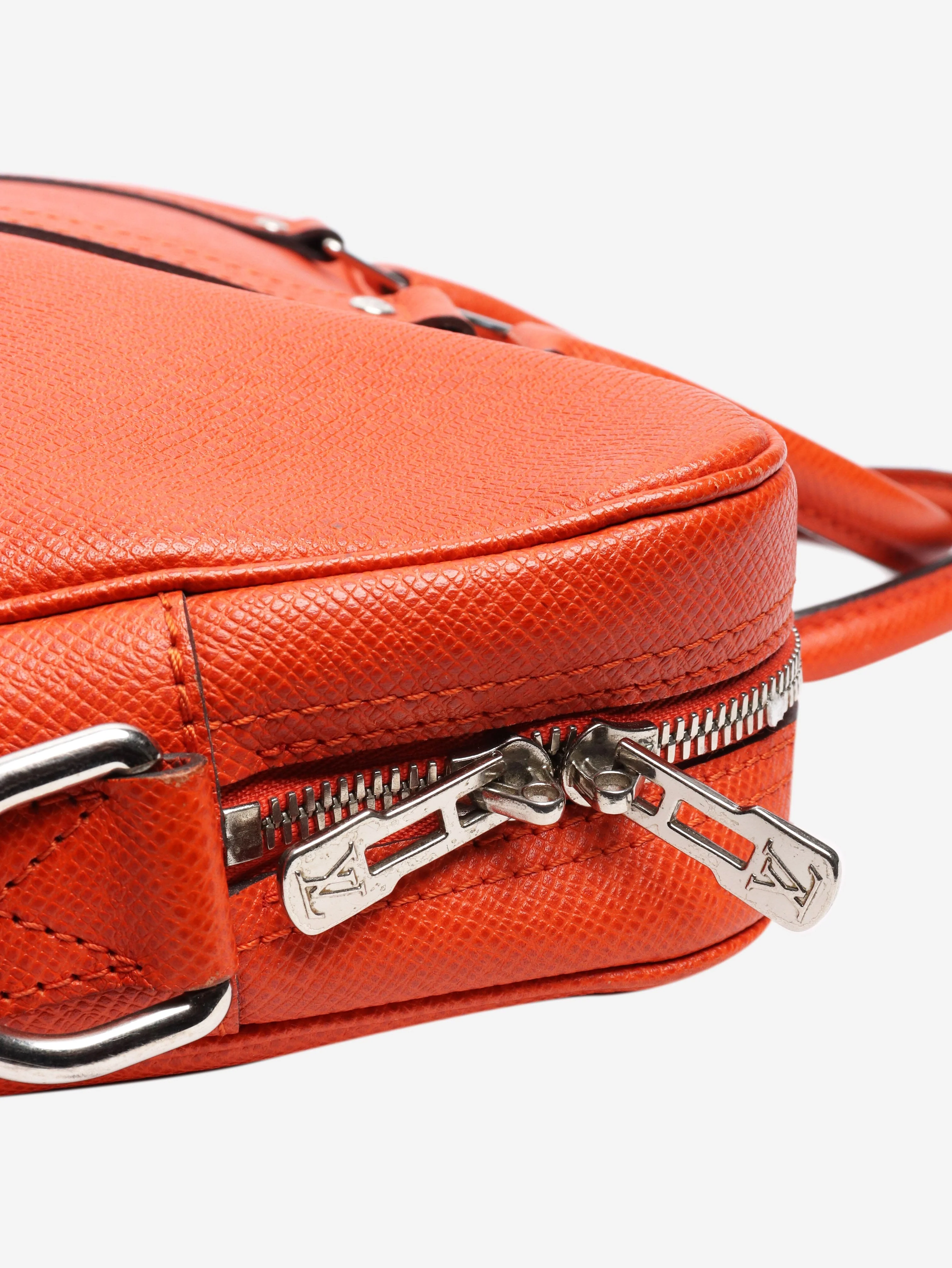 Orange 2016 leather laptop case - Image 3