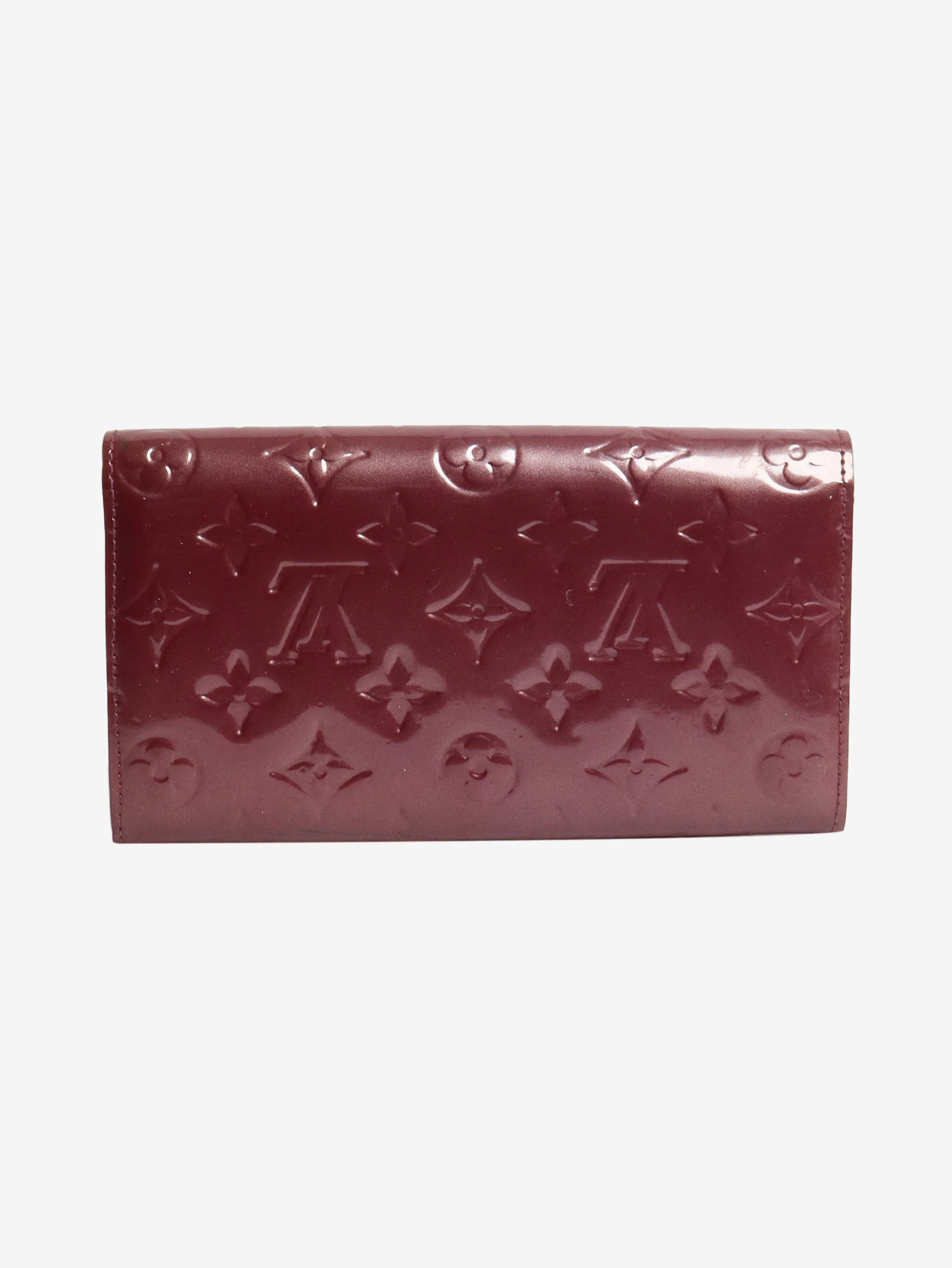 Red Sarah monogram vernis wallet - Image 2