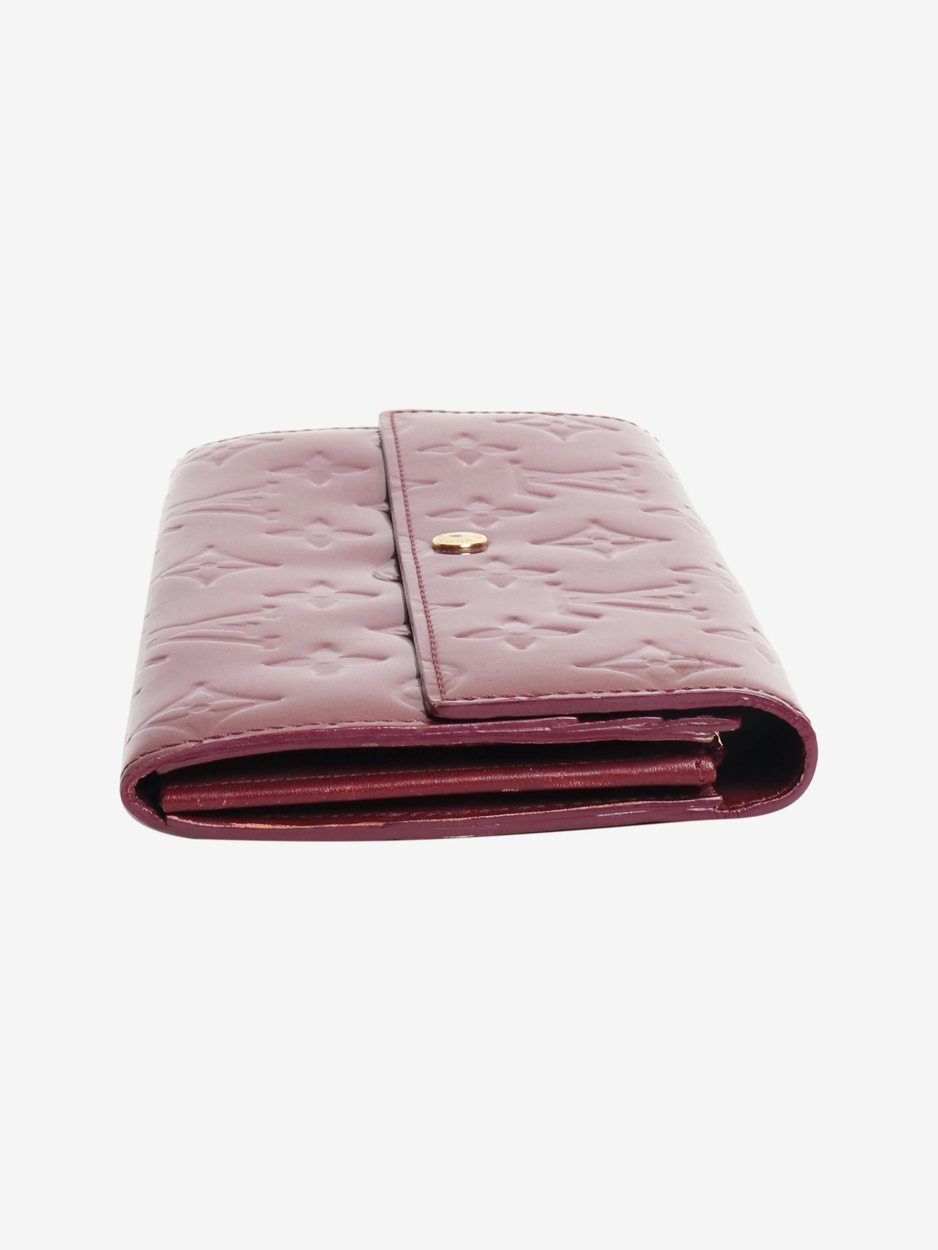 Red Sarah monogram vernis wallet - Image 3