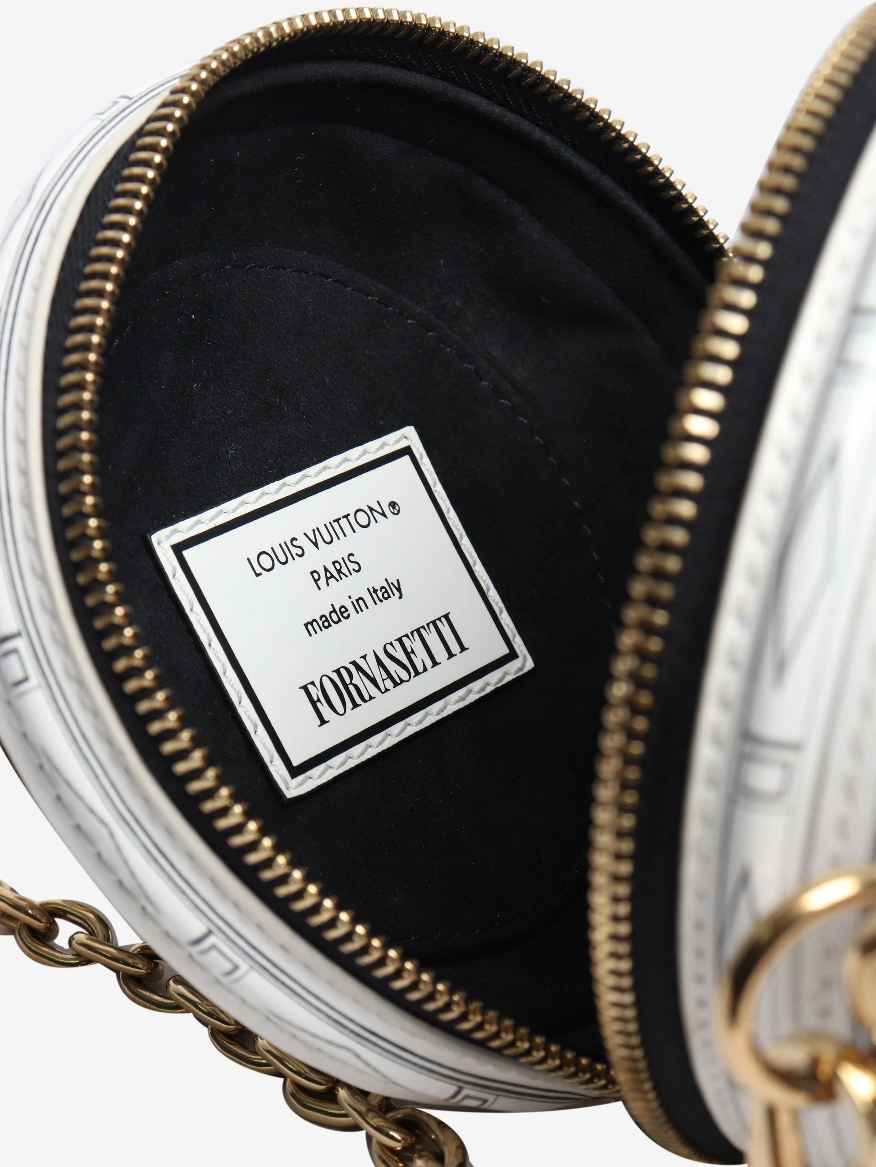 White Fornisetti Architettura Cannes Vase bag - Image 6
