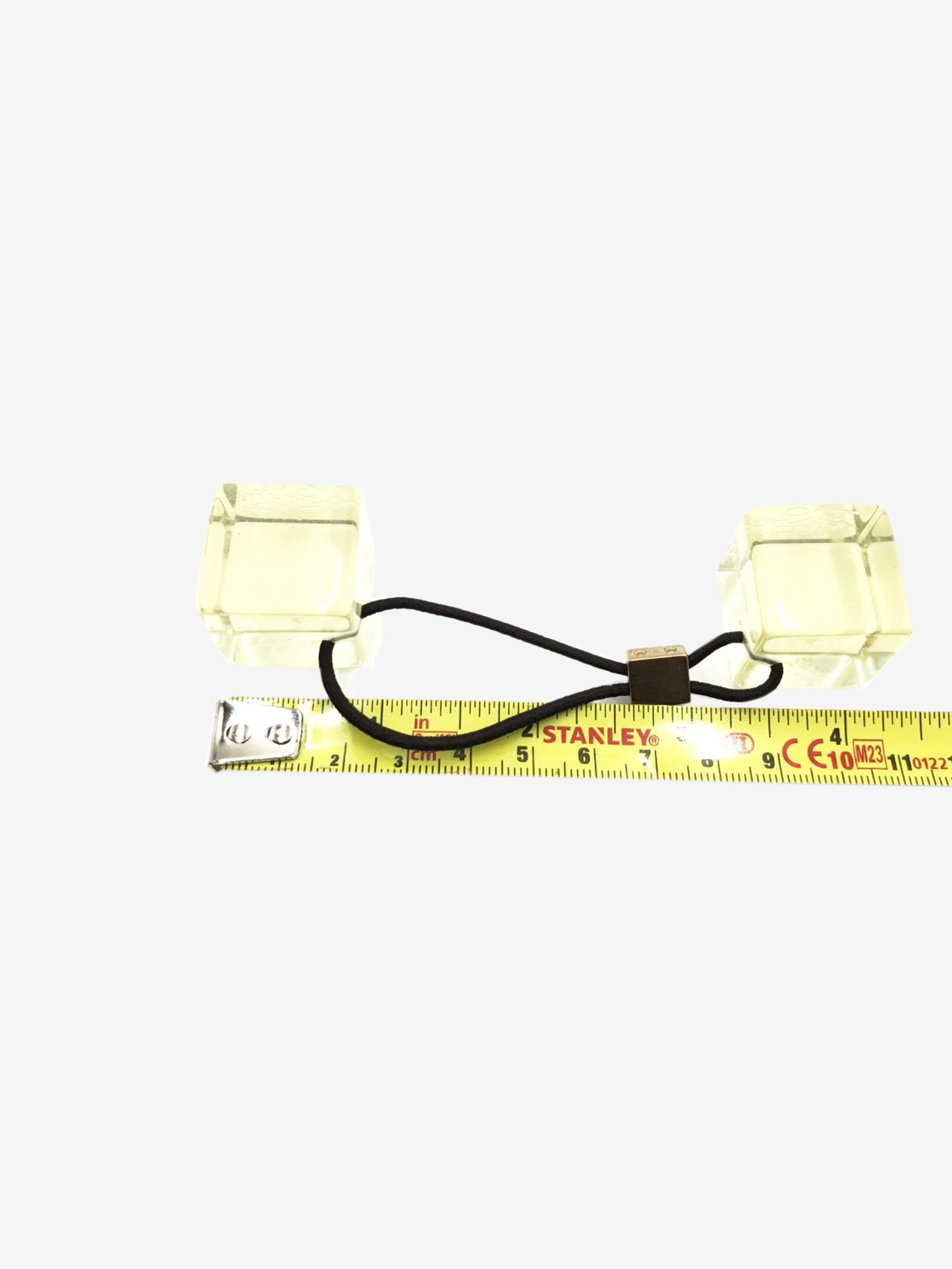 Yellow cube hair tie - Image 5