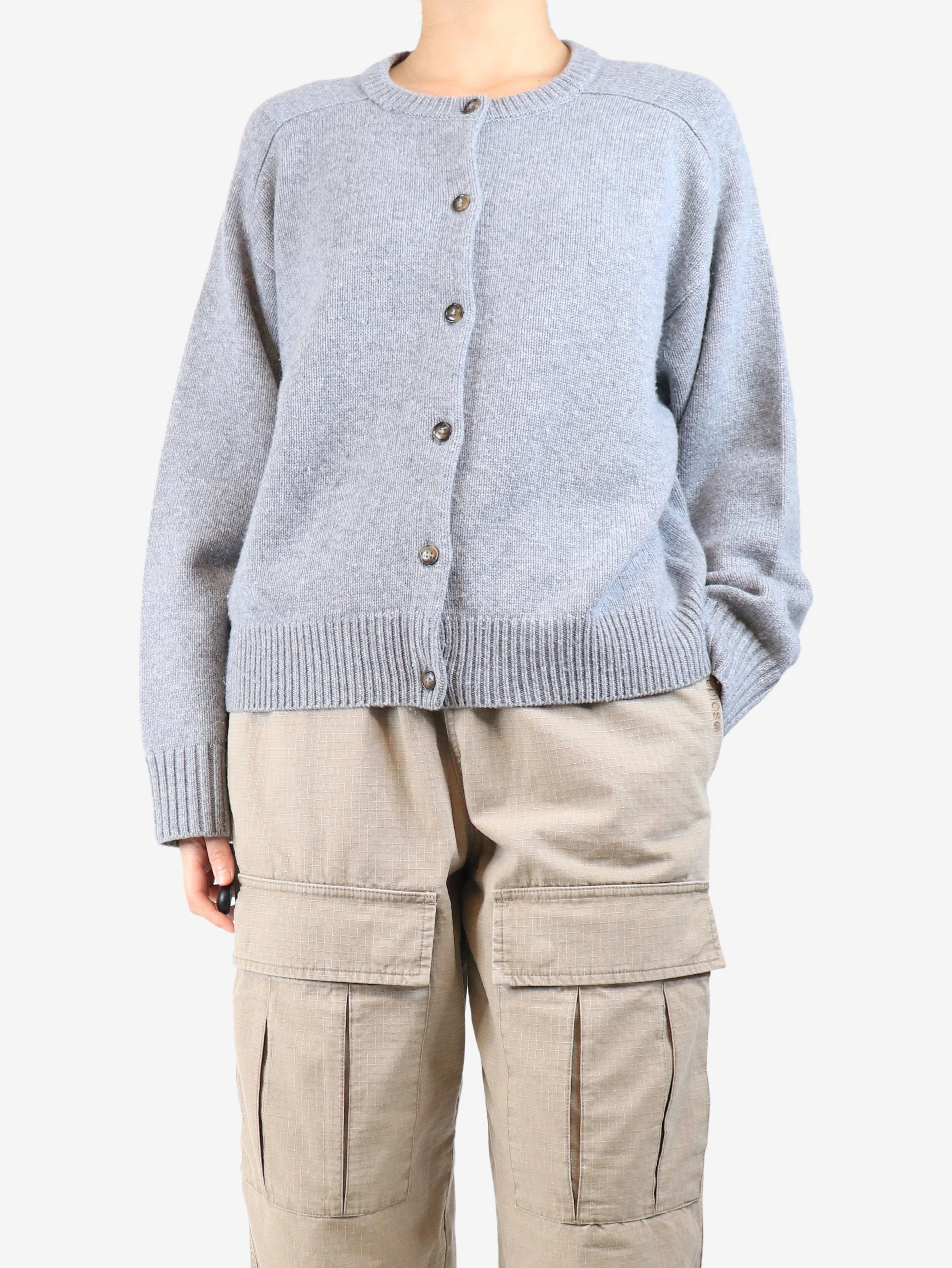 Grey Aidar cardigan - size M - Image 3