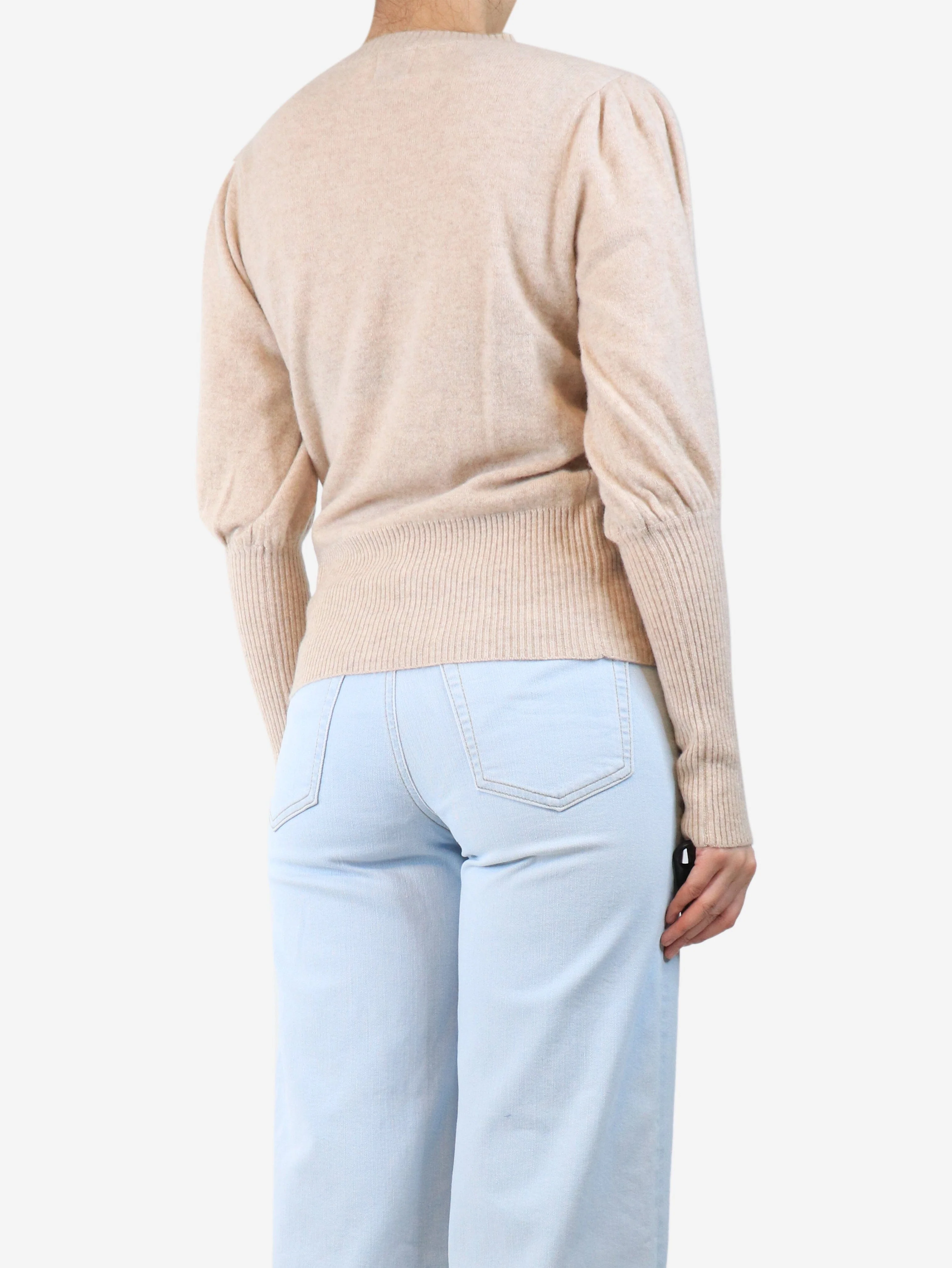 Neutral crewneck jumper - size S - Image 2