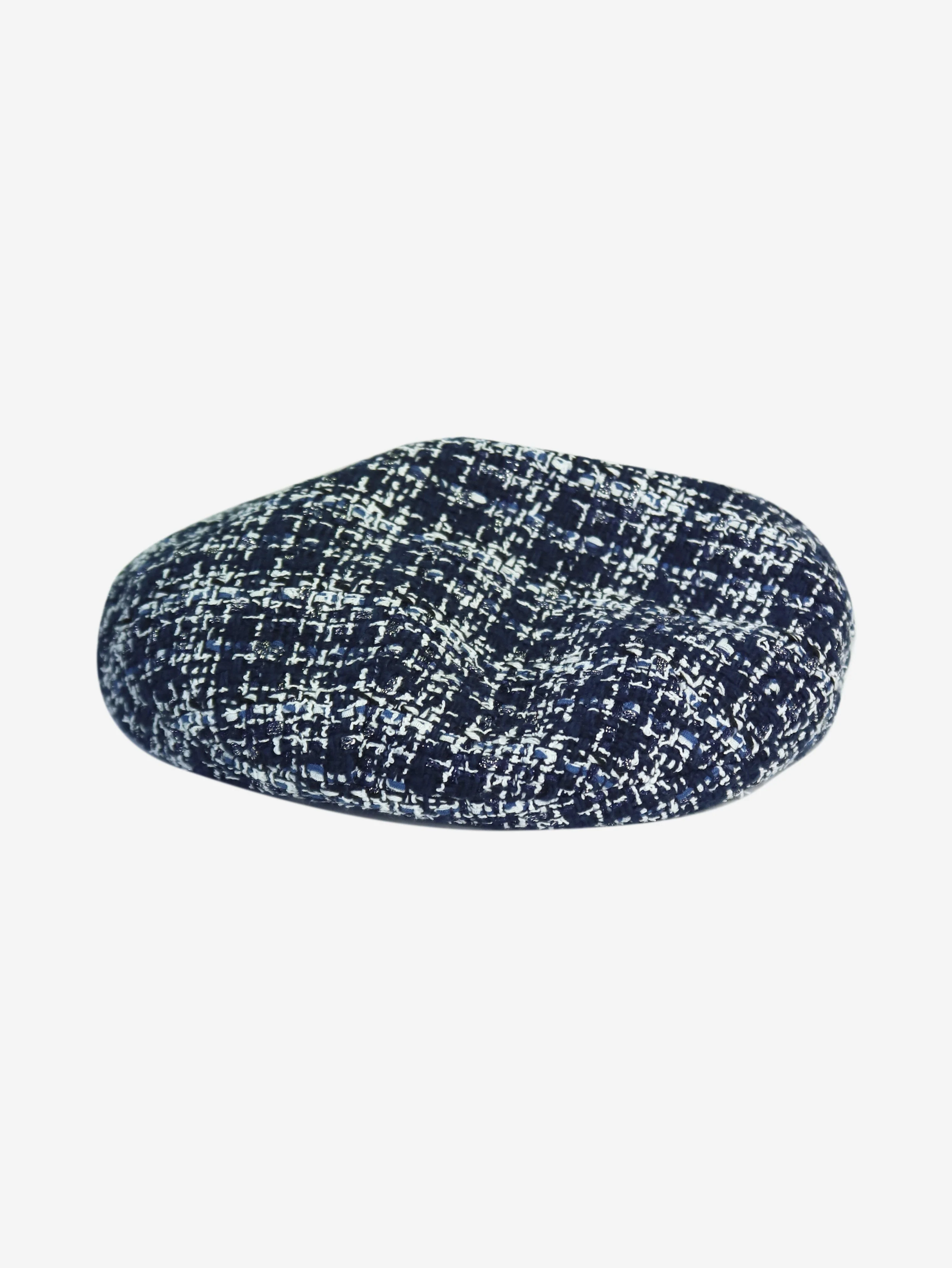 Blue tweed cap