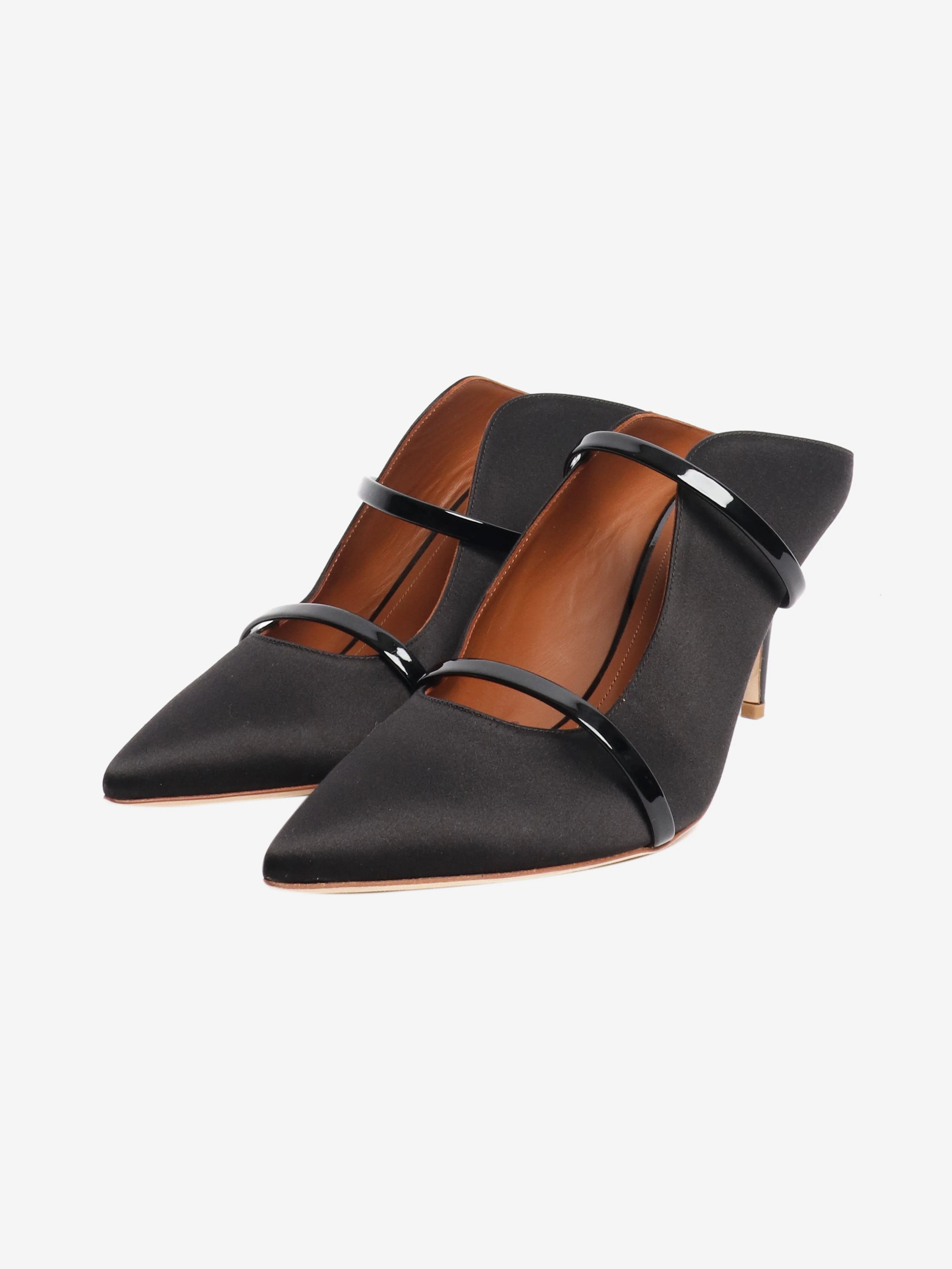 Black satin mules - size EU 43 - Image 2