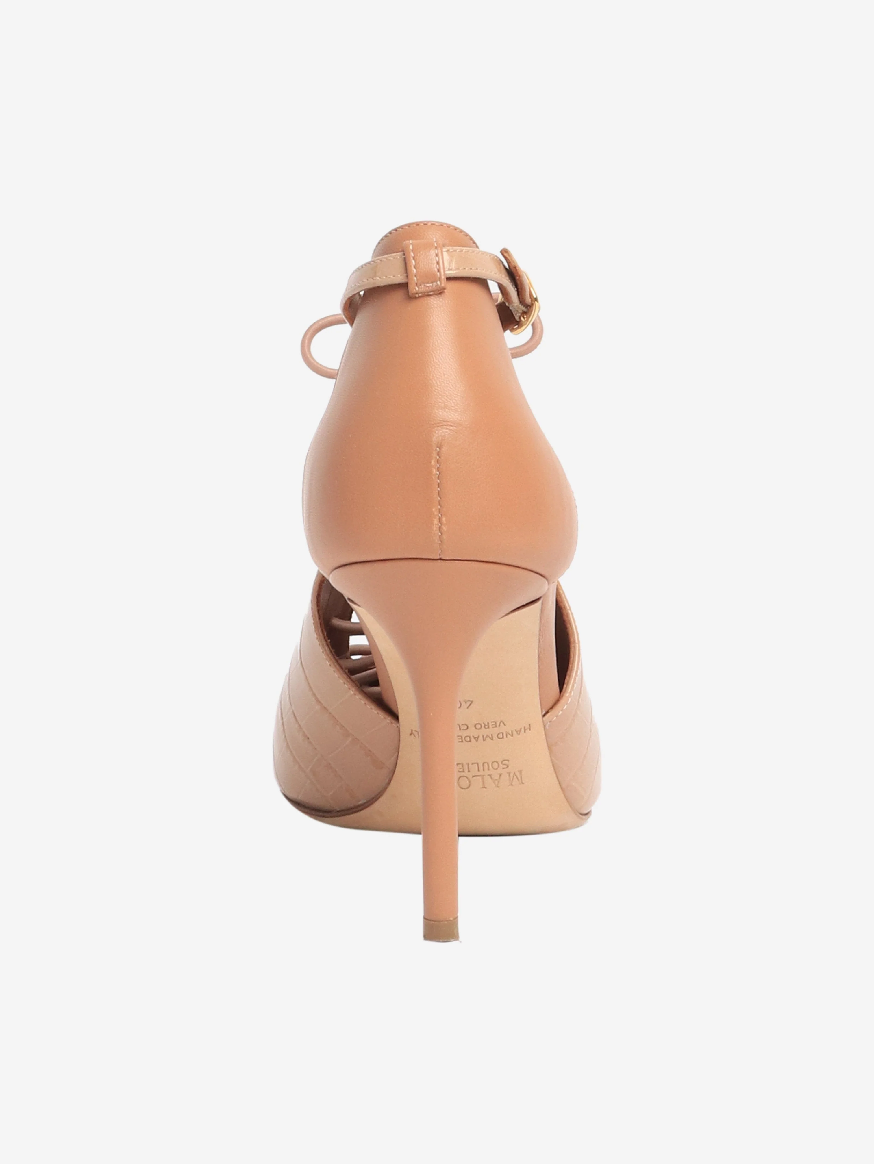 Neutral lace up heels - size EU 40 (UK 7) - Image 3