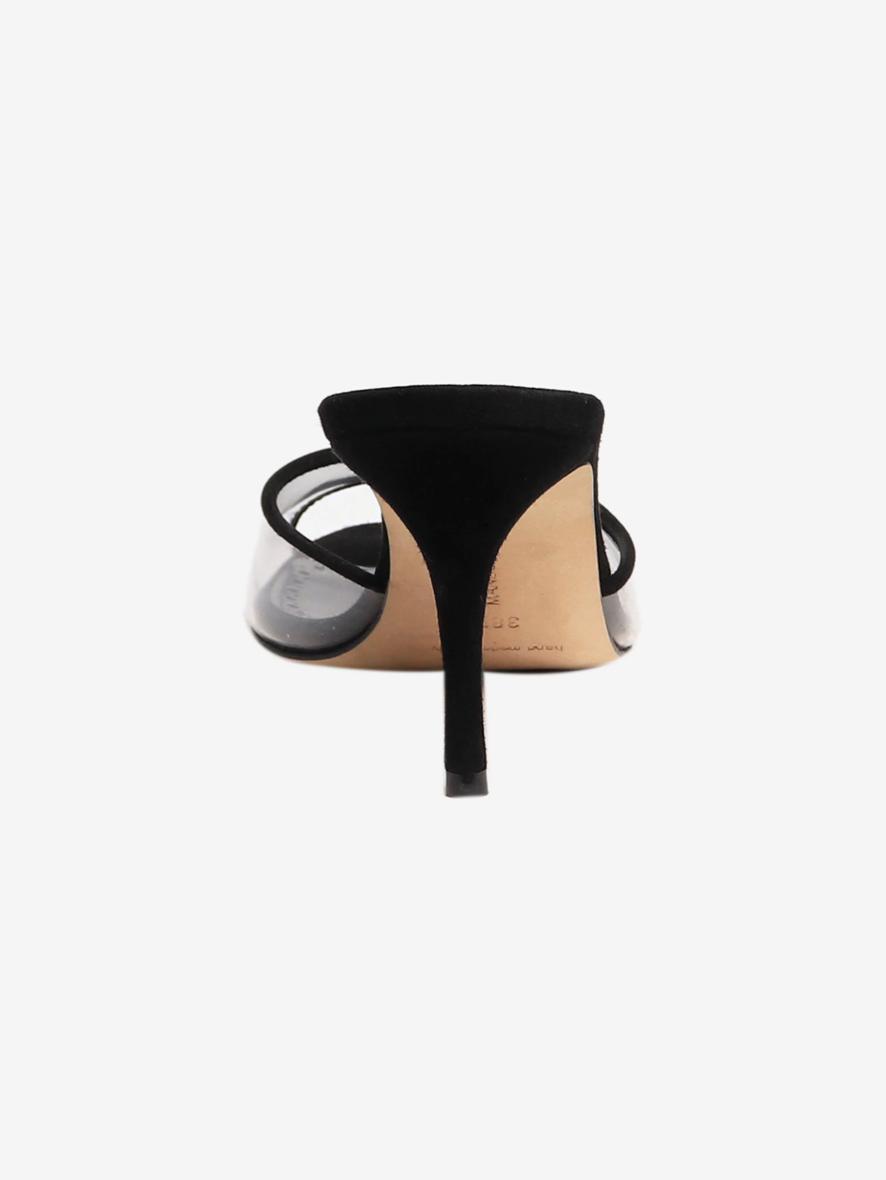 Black Jadifa transparent sandals - size EU 38.5 - Image 3