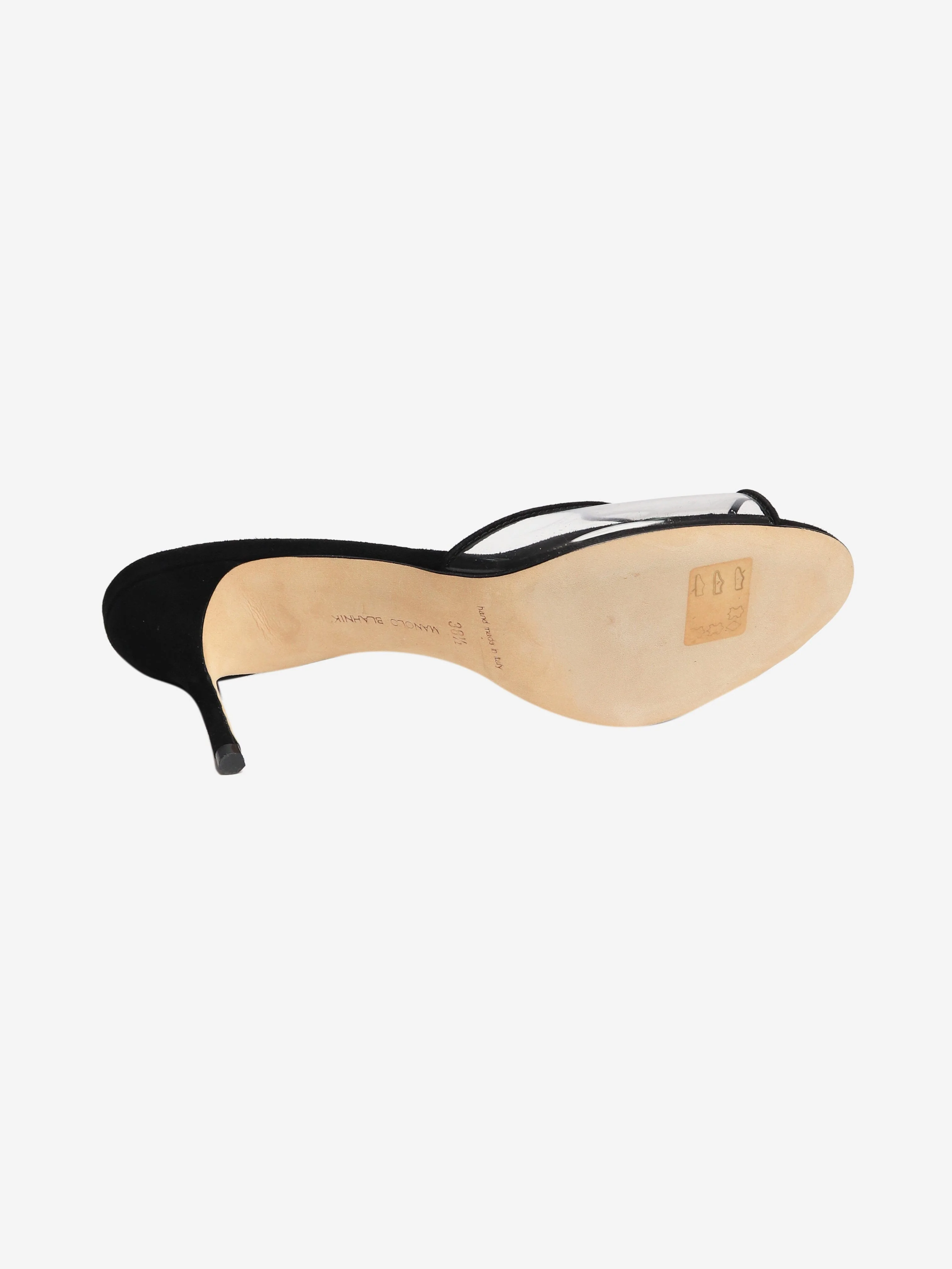 Black Jadifa transparent sandals - size EU 38.5 - Image 5