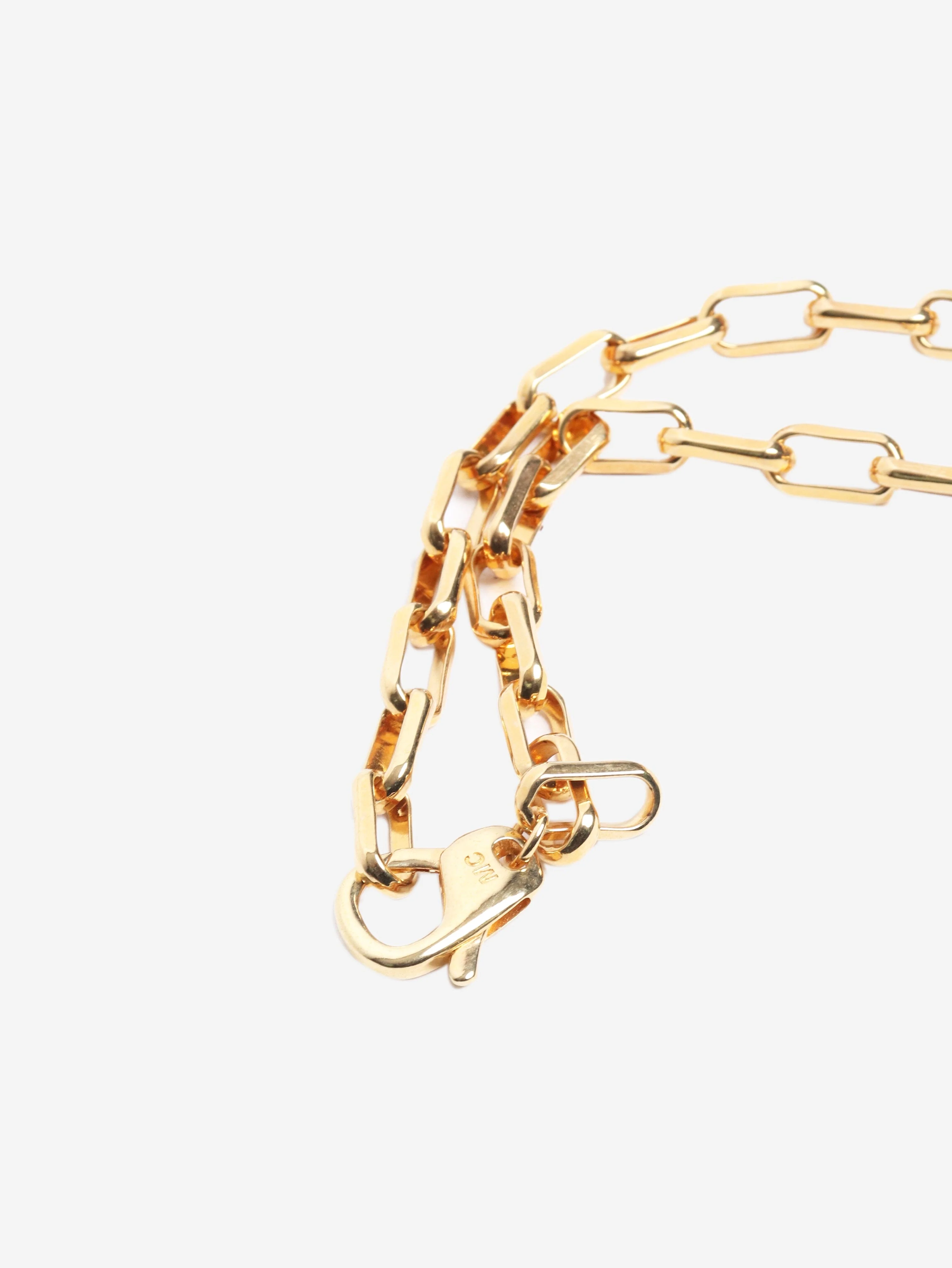 Gold smiley face necklace - Image 3