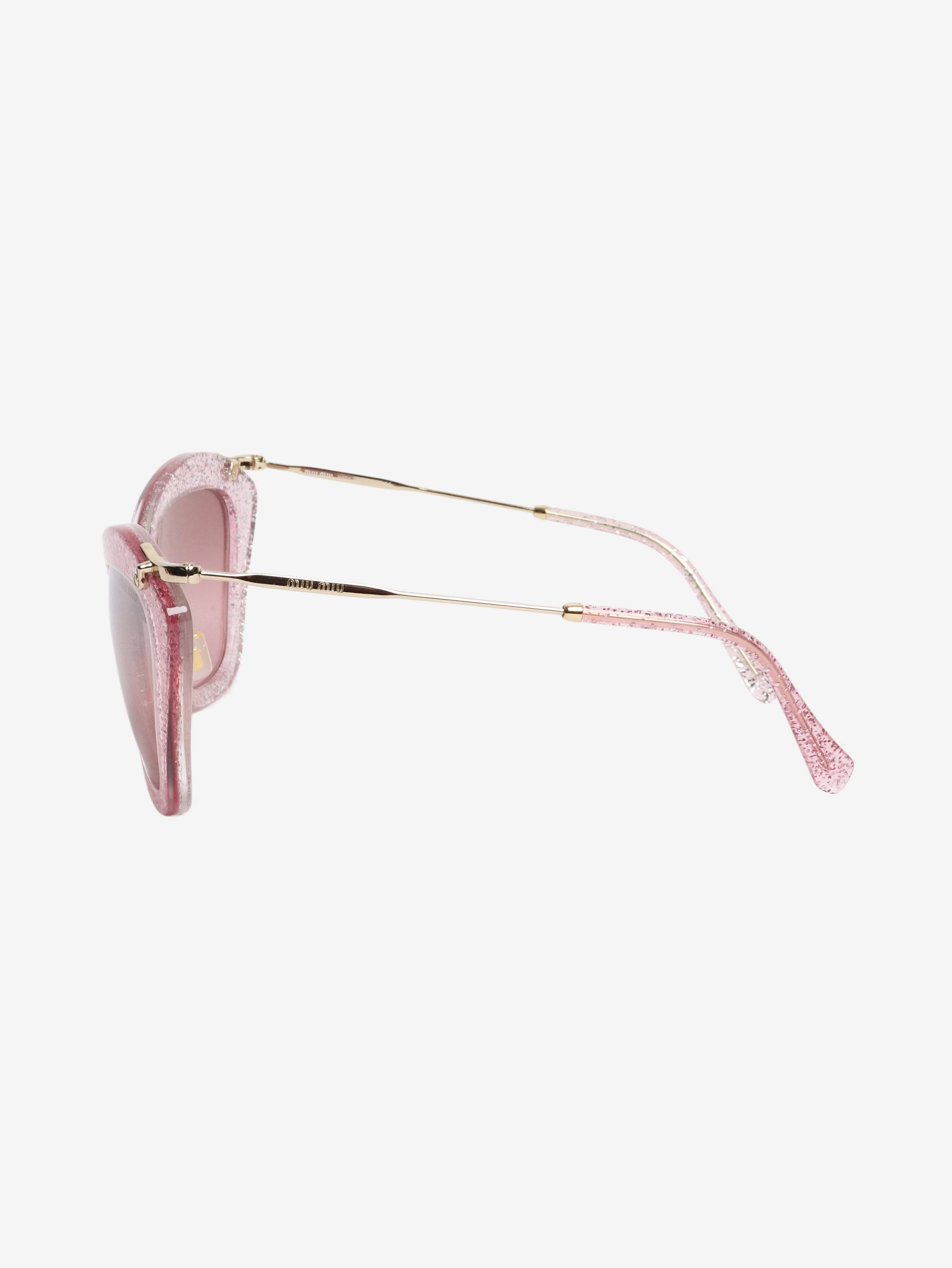 Pink sparkly sunglasses - Image 4