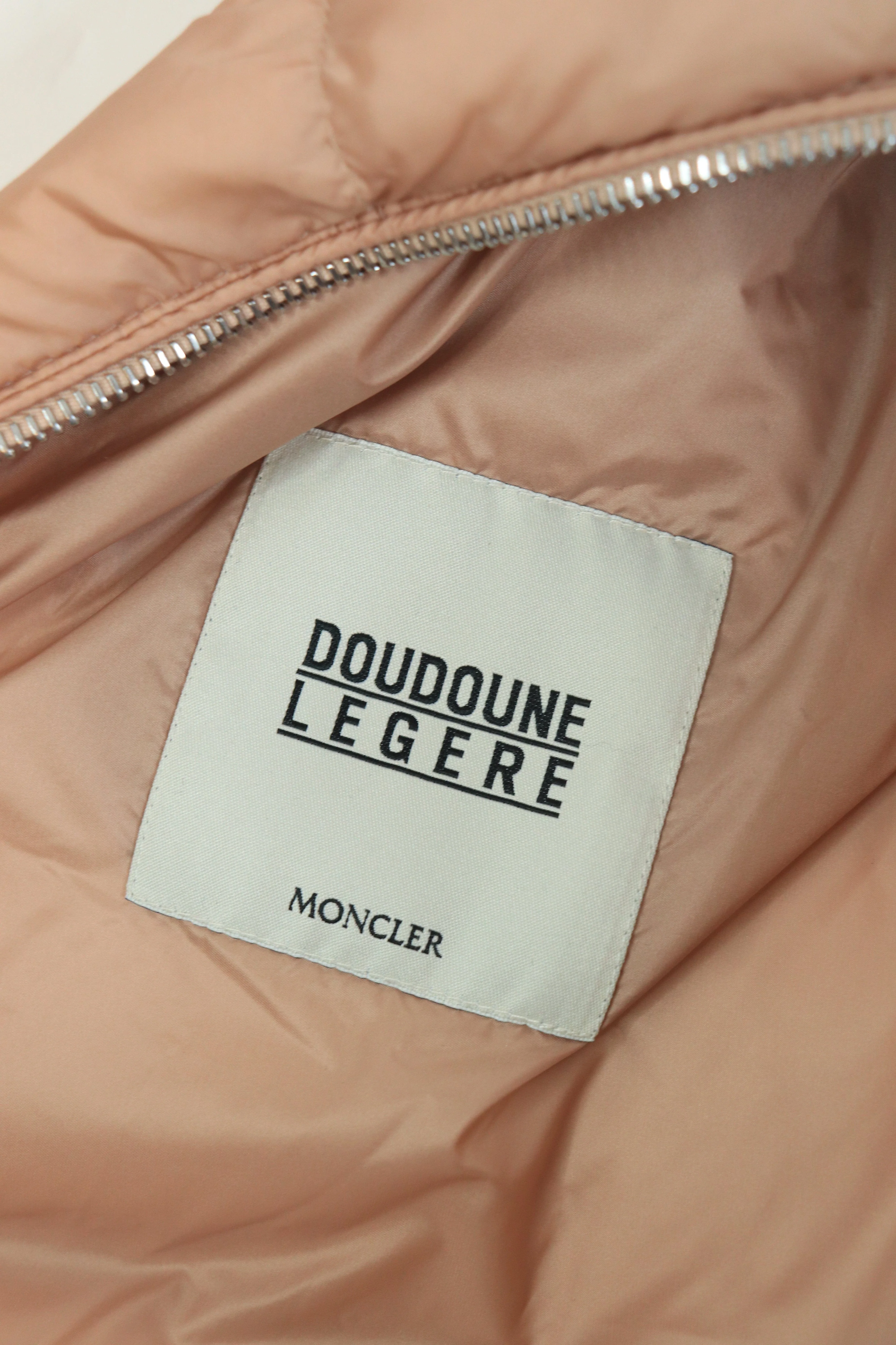 Salmon puffer jacket - size UK 10 - Image 5