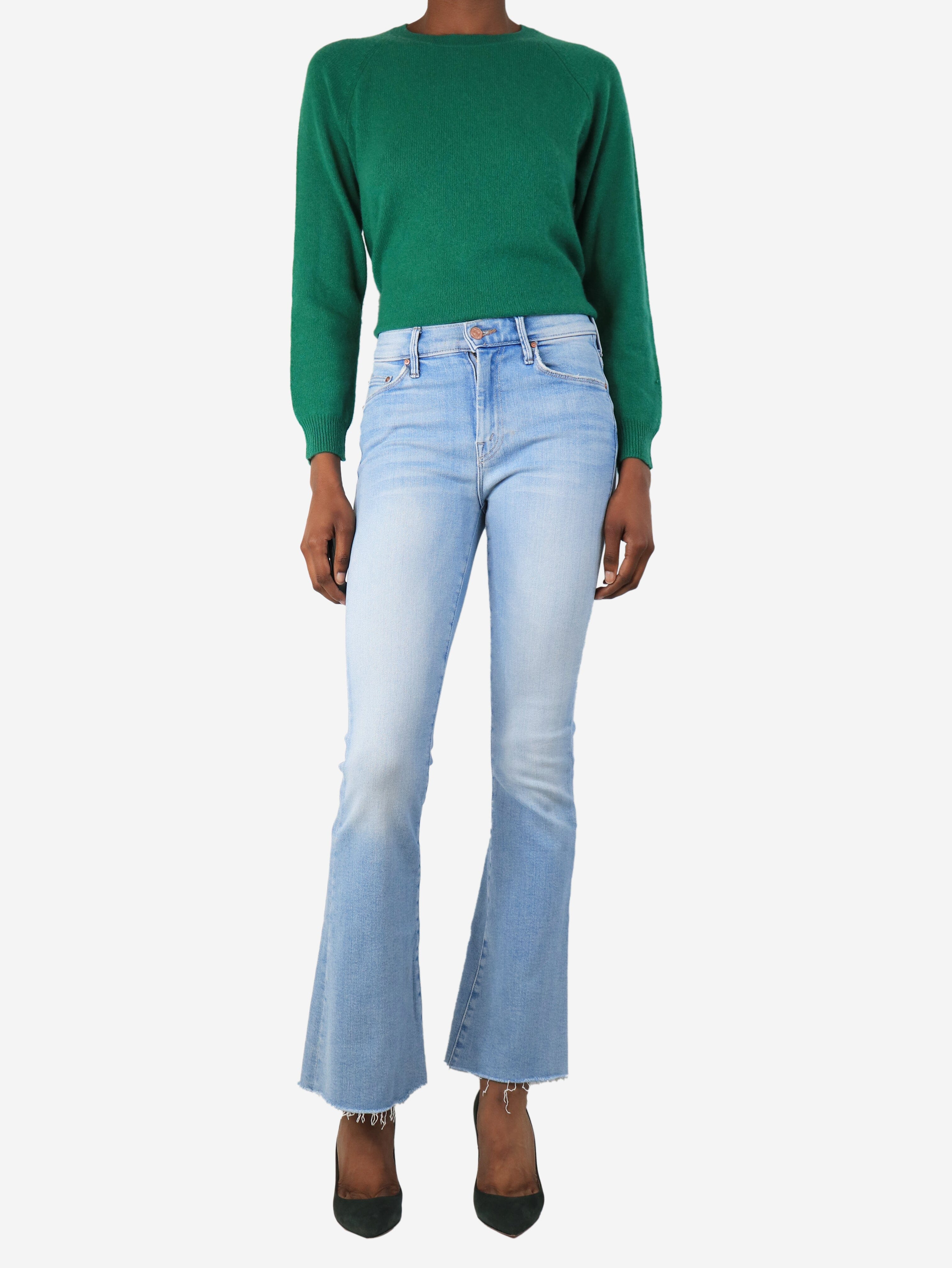 Blue bootcut jeans - size UK 6 - Image 2