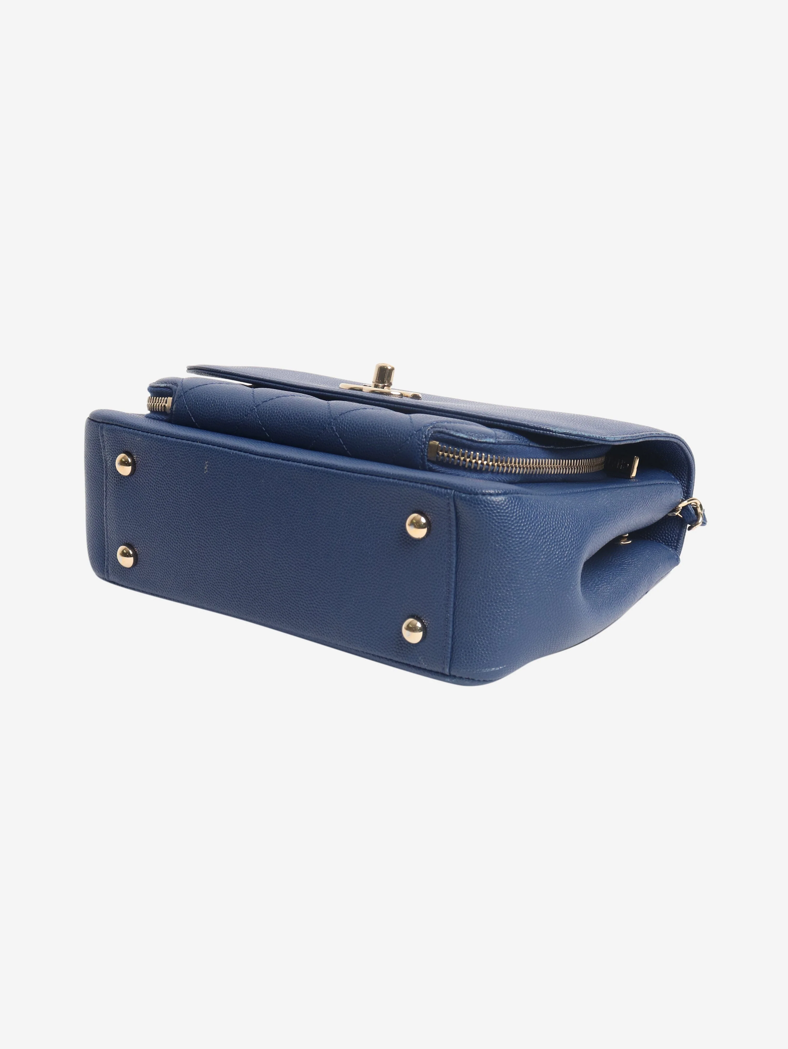 Navy blue business affinity flap bag - Image 10