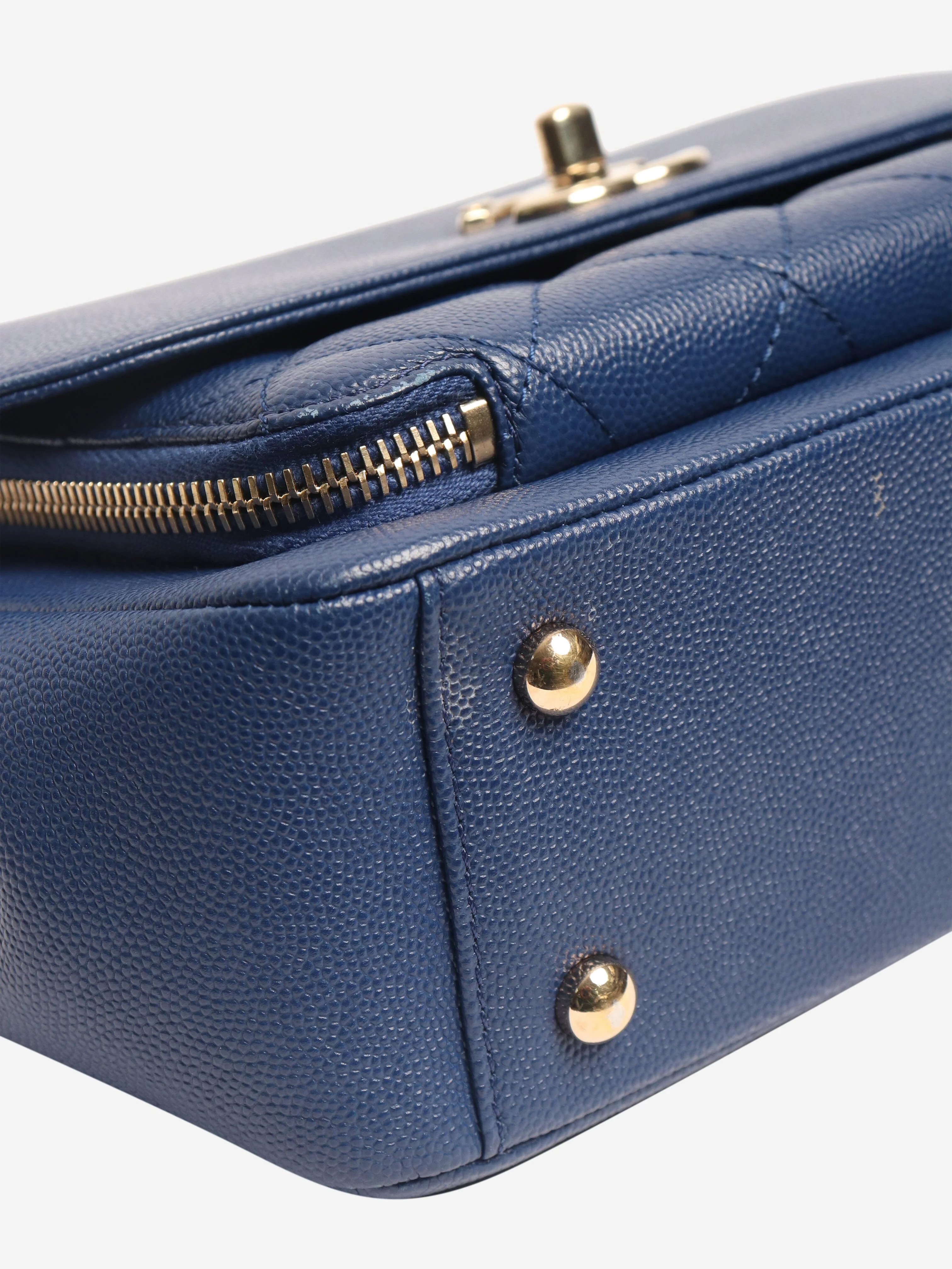 Navy blue business affinity flap bag - Image 11