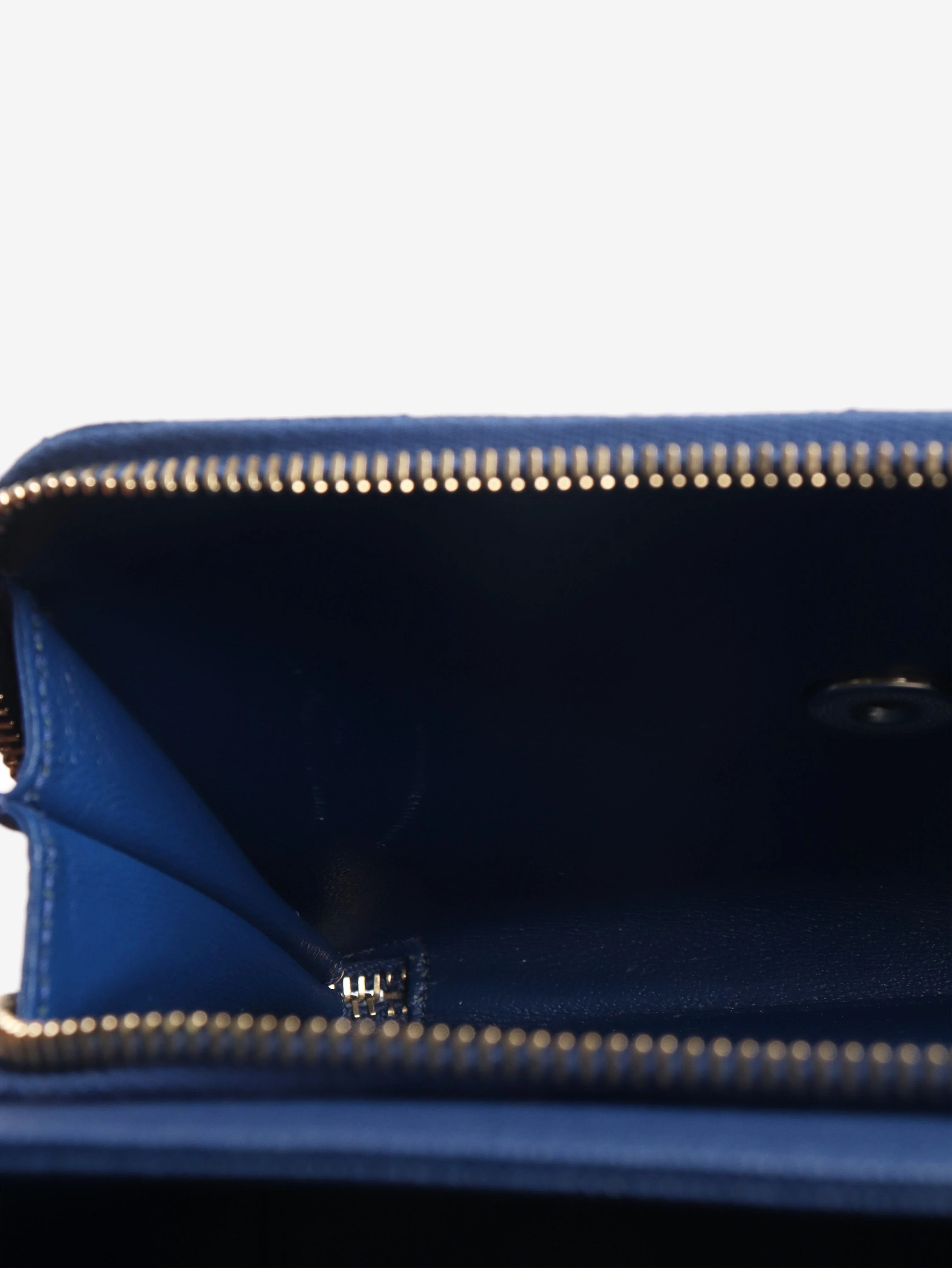 Navy blue business affinity flap bag - Image 9