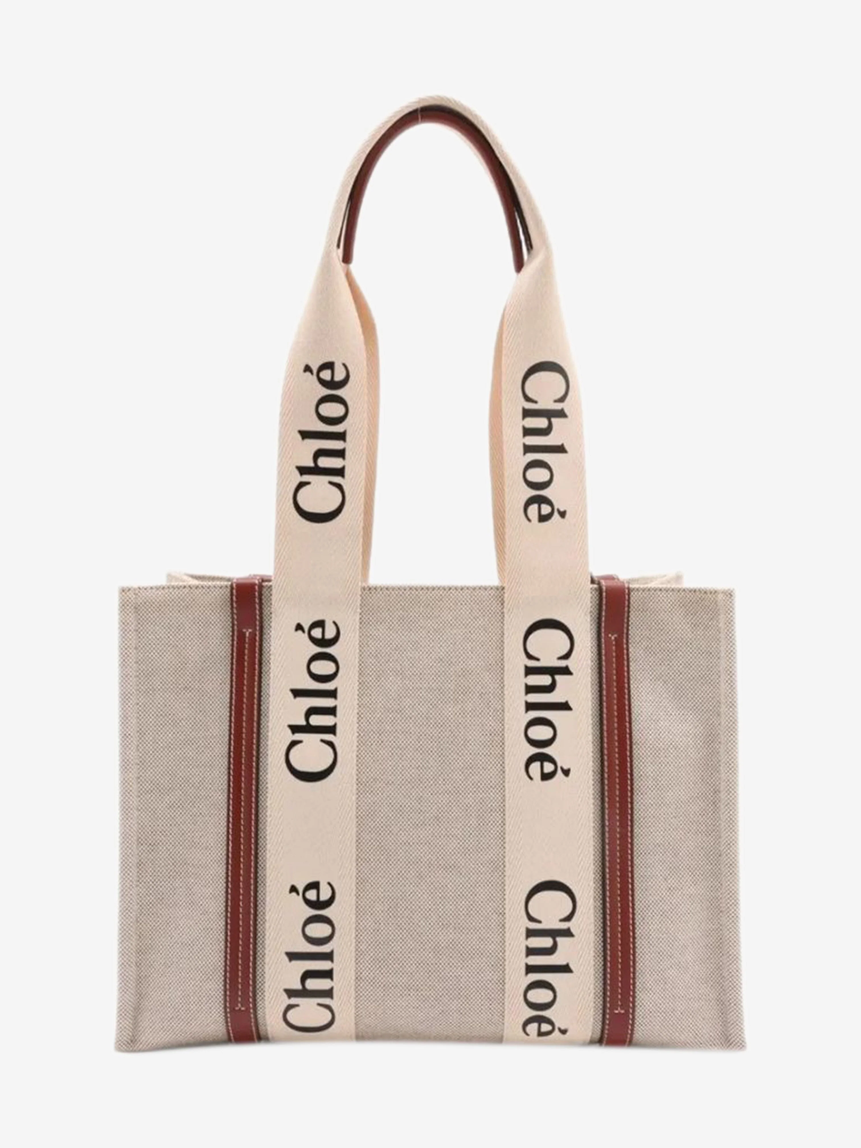 Neutral medium Woody tote bag - Image 2