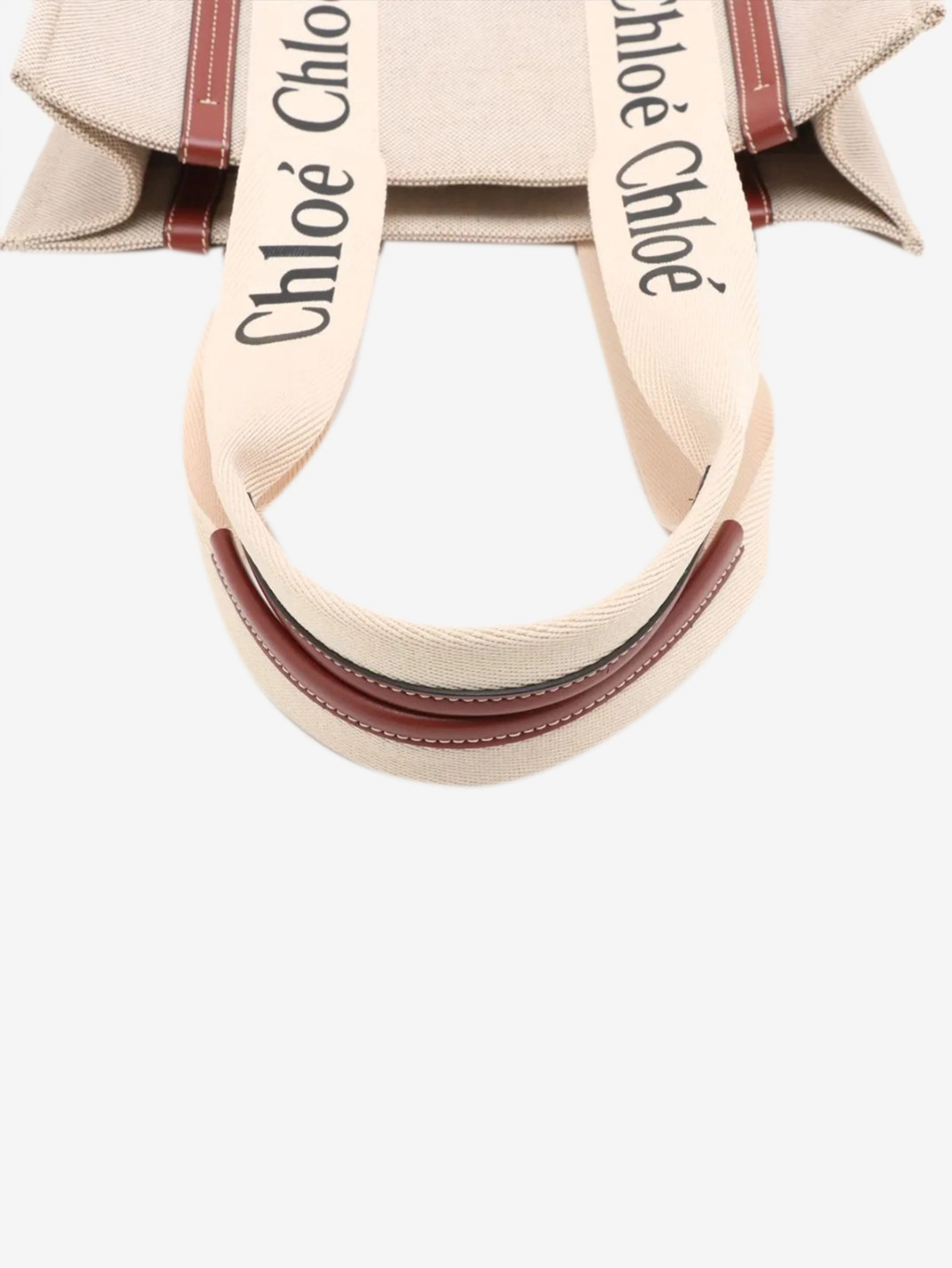 Neutral medium Woody tote bag - Image 5
