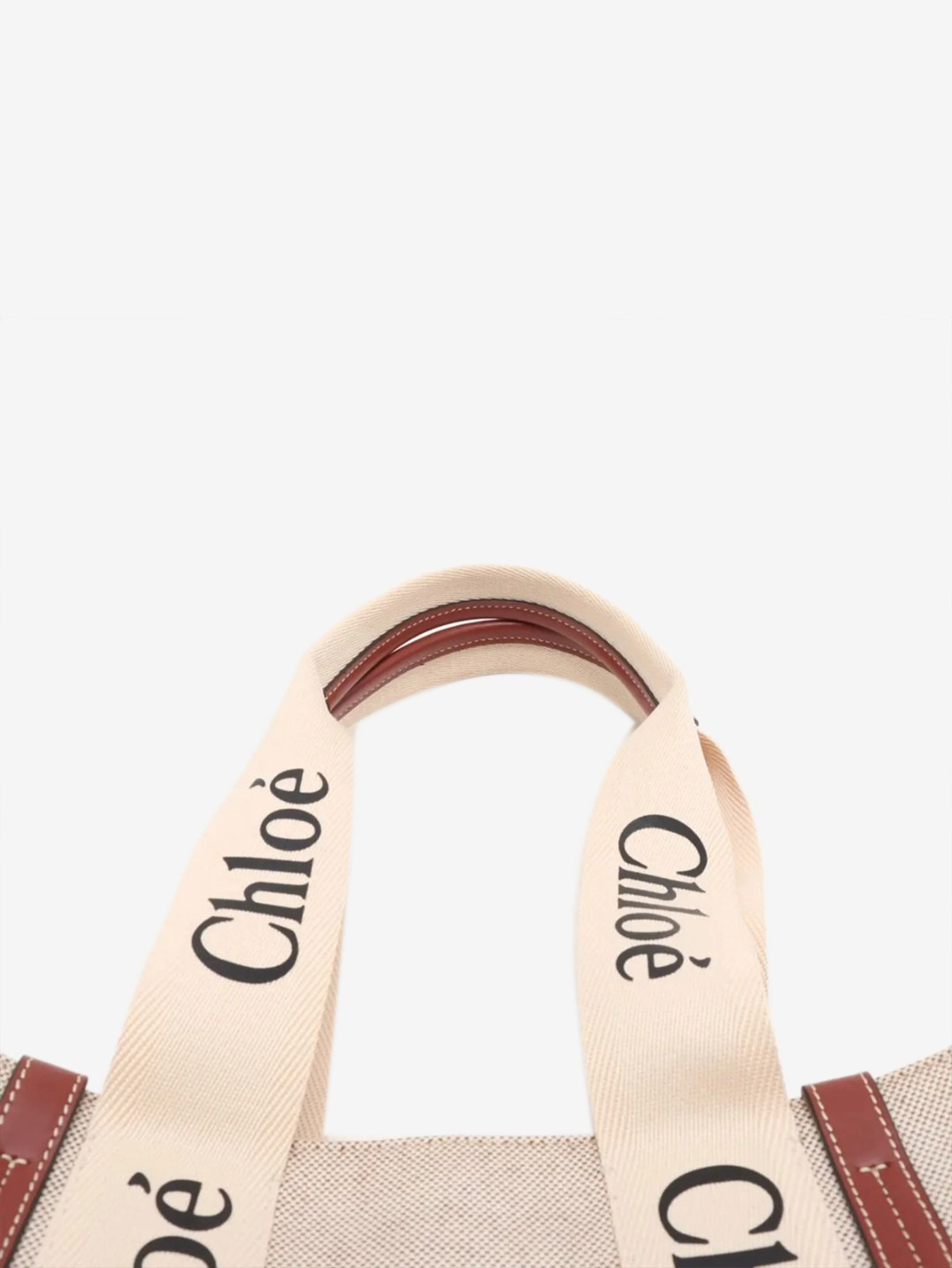 Neutral medium Woody tote bag - Image 6
