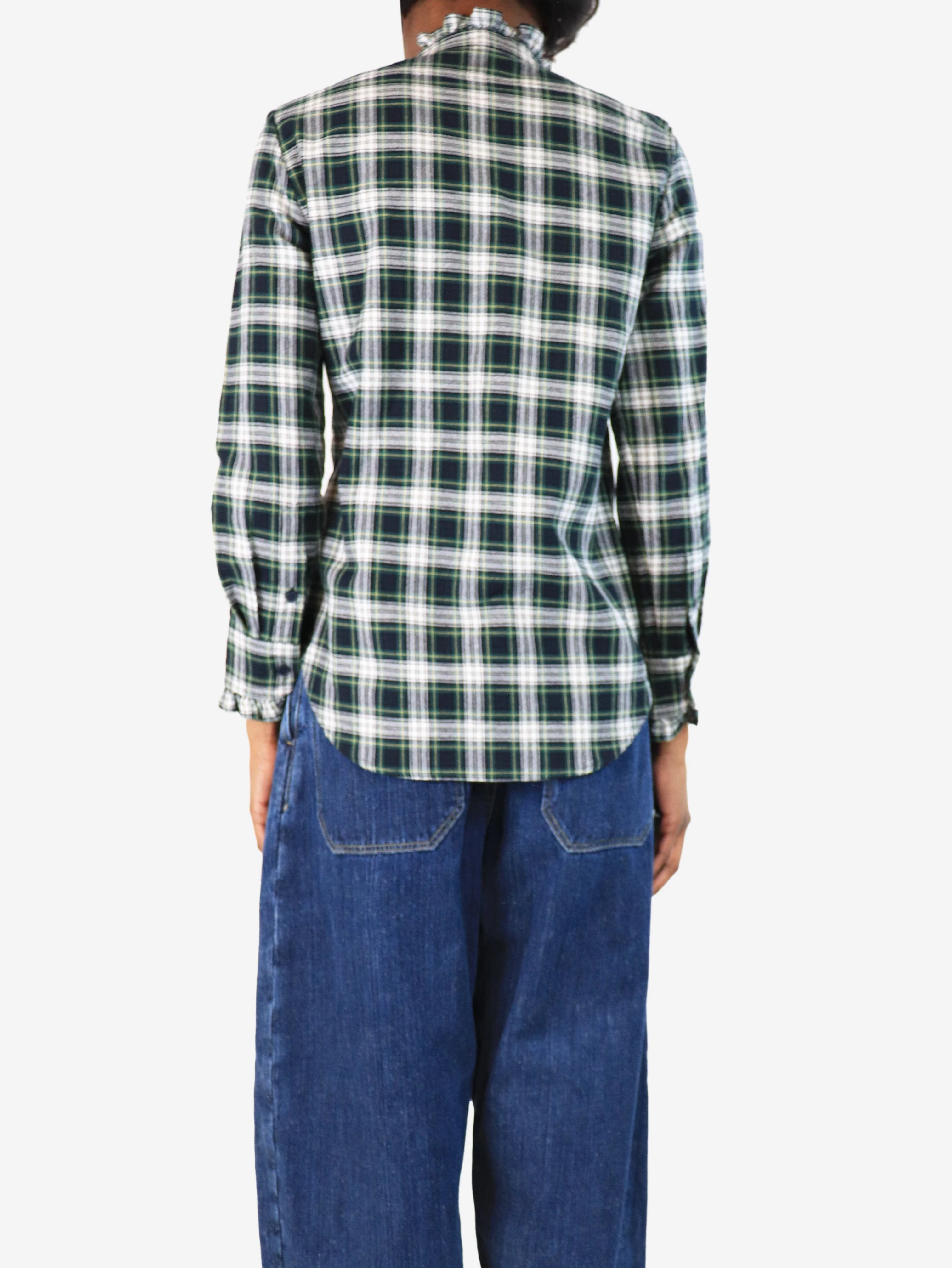 Muticolour check shirt - size XS - Image 2