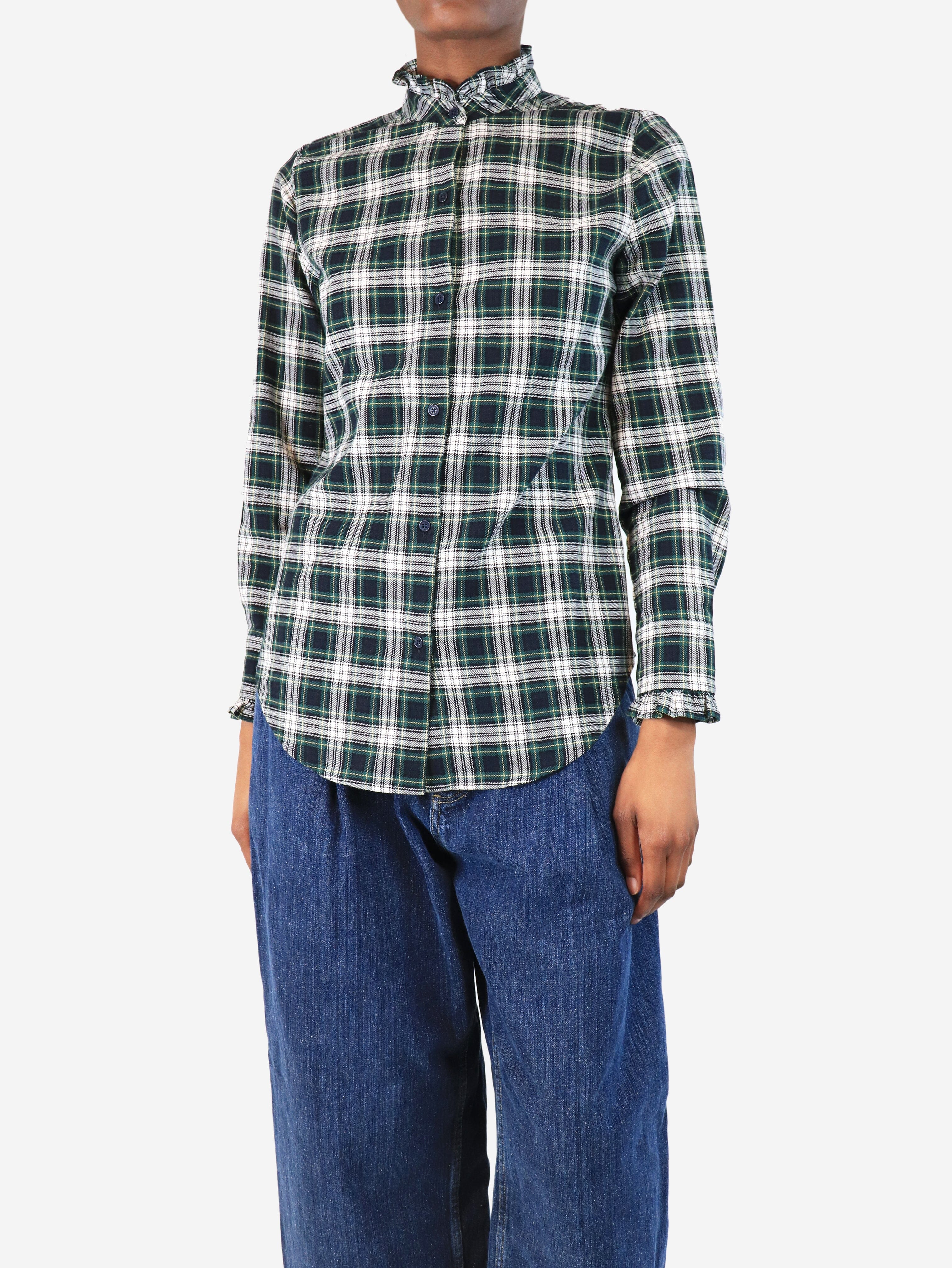 Muticolour check shirt - size XS - Image 3