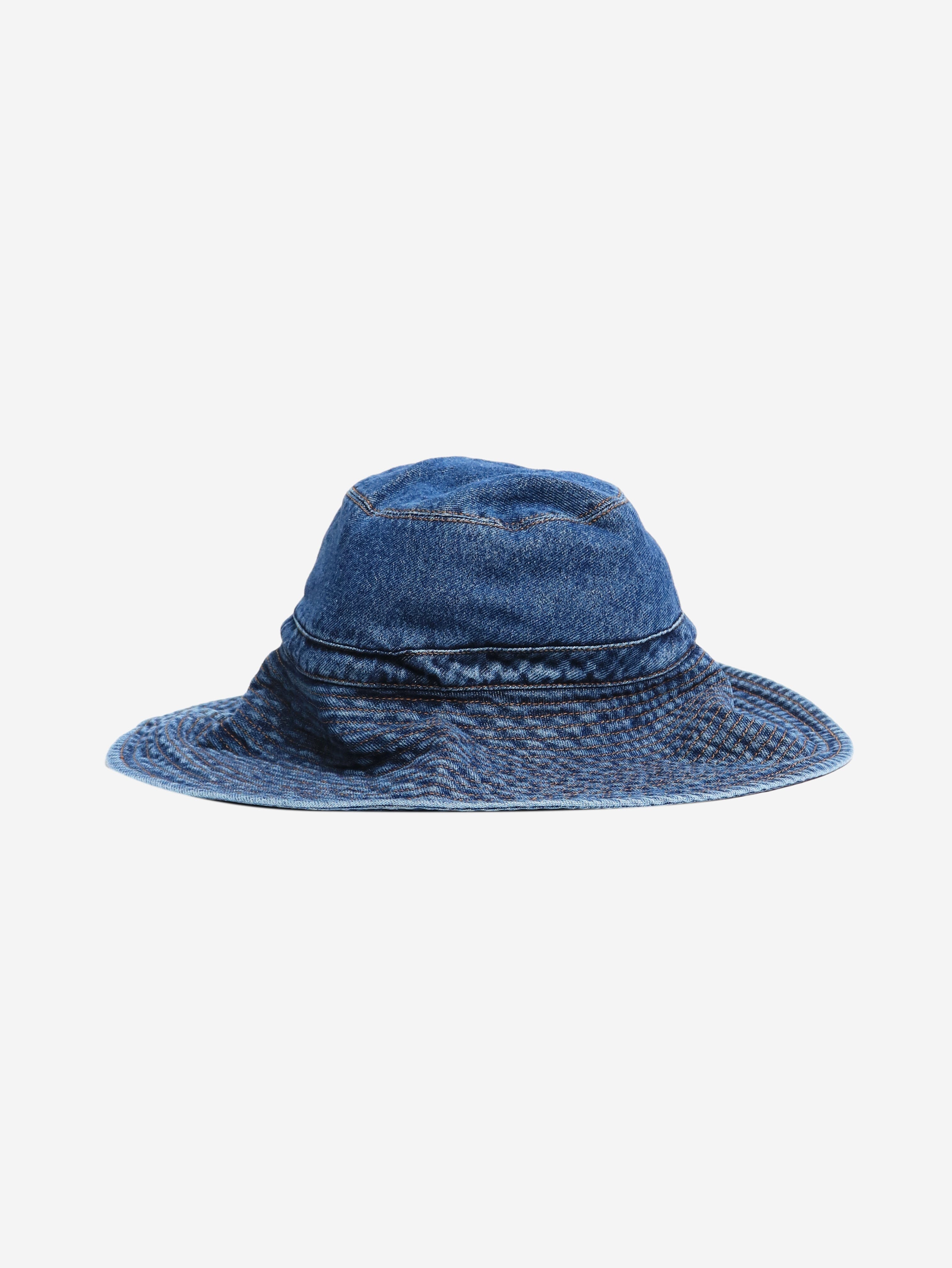 Blue denim bucket hat - Image 3