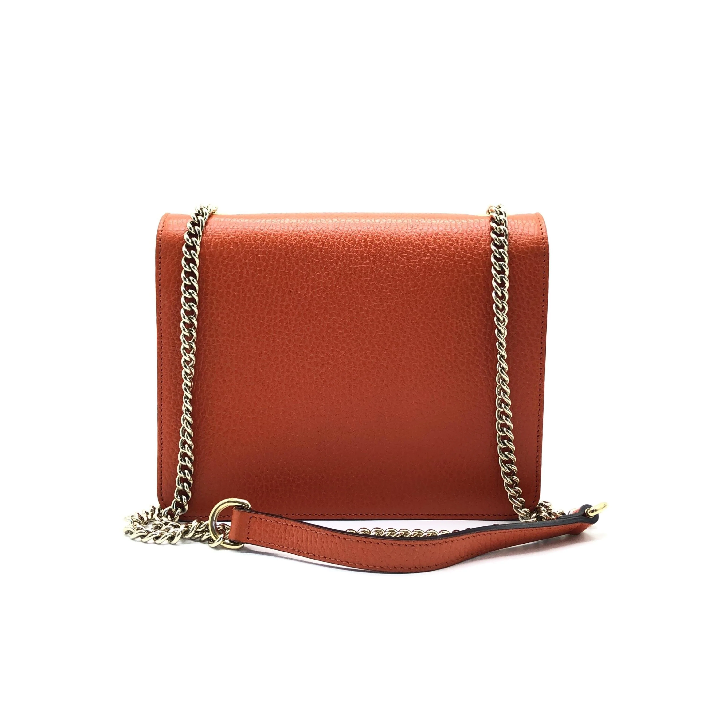 Orange Interlocking G crossbody bag - Image 4