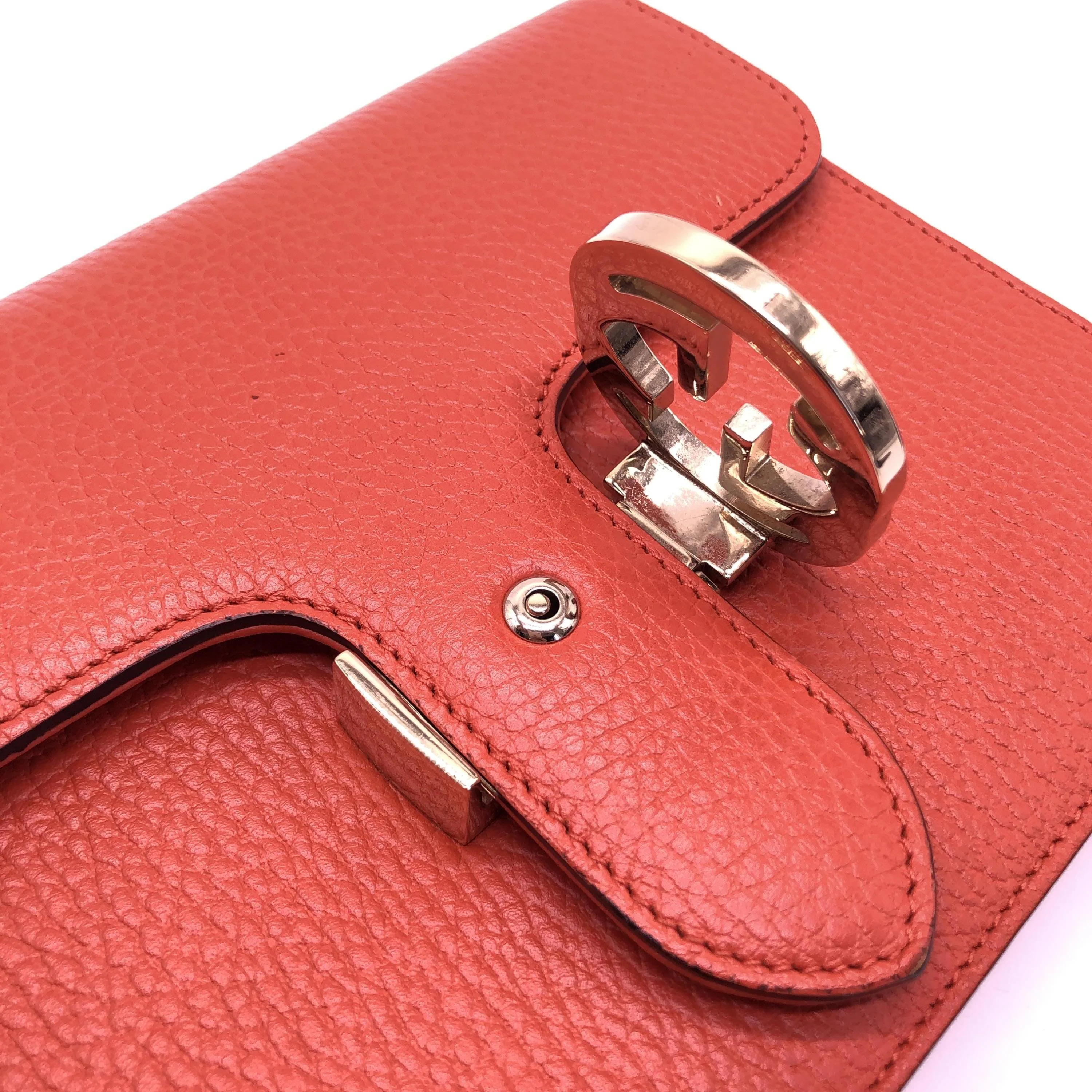 Orange Interlocking G crossbody bag - Image 6