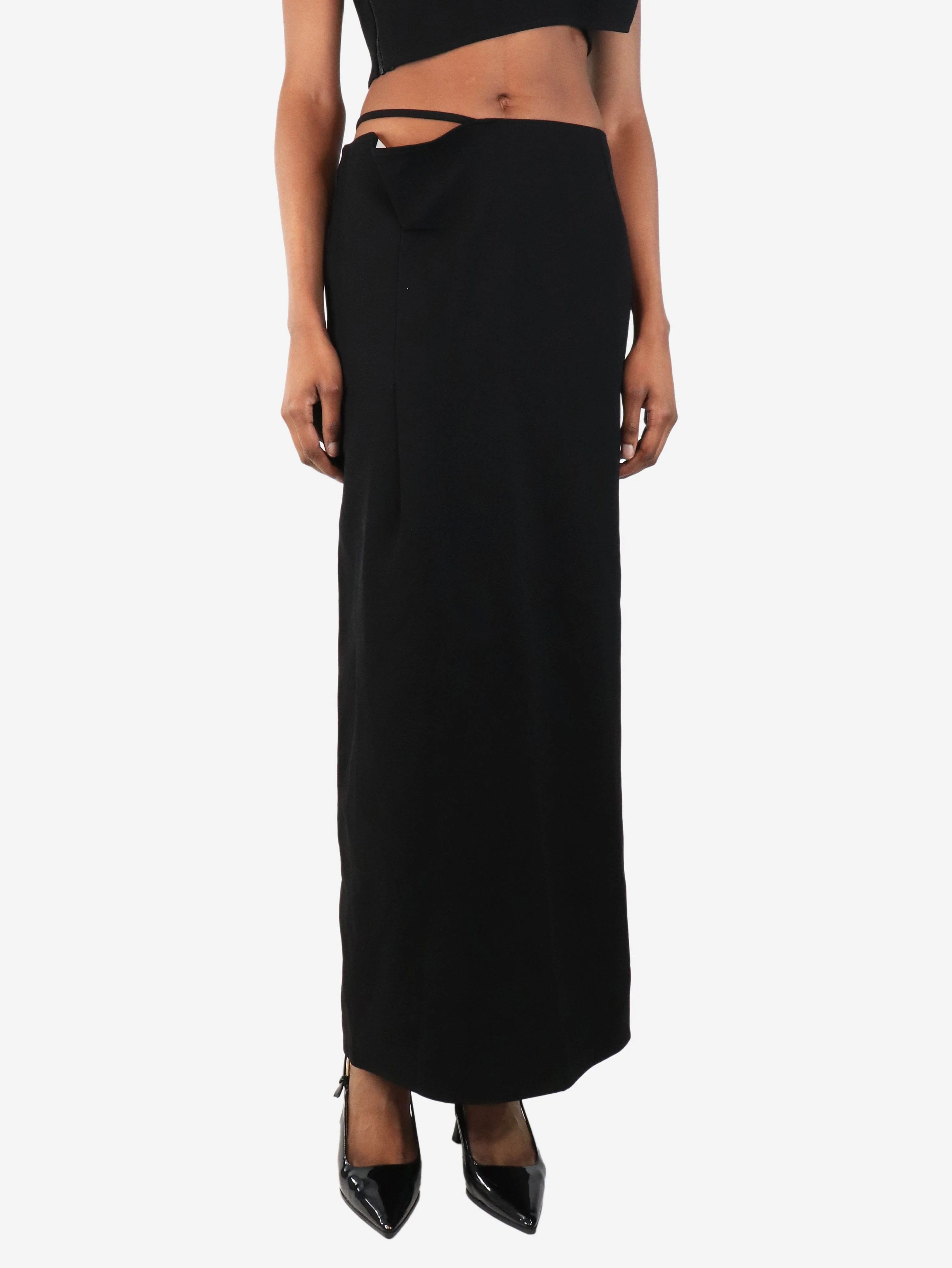 Black Franca skirt - size XS