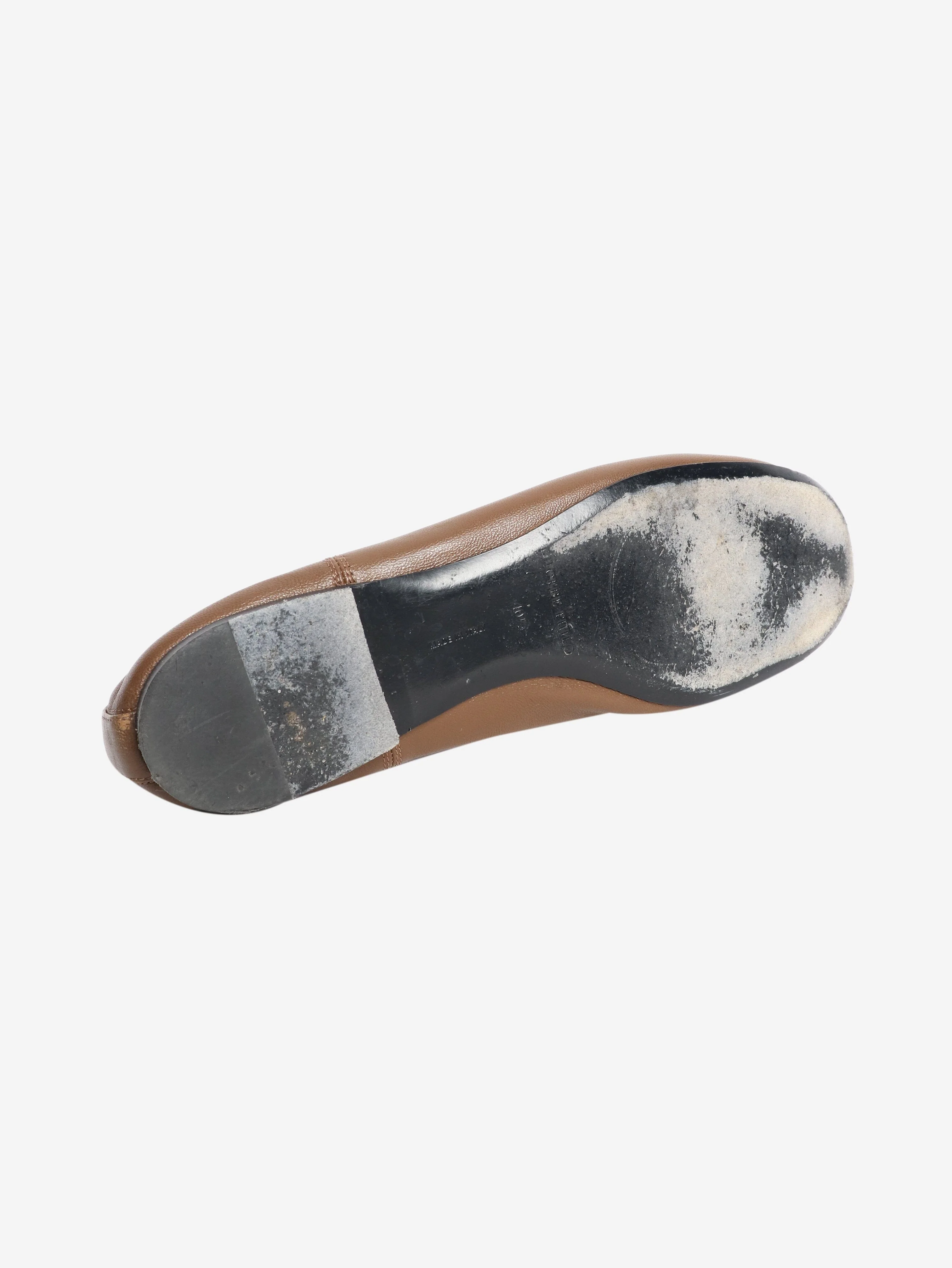 Brown leather ballet flats - size EU 40.5 - Image 5