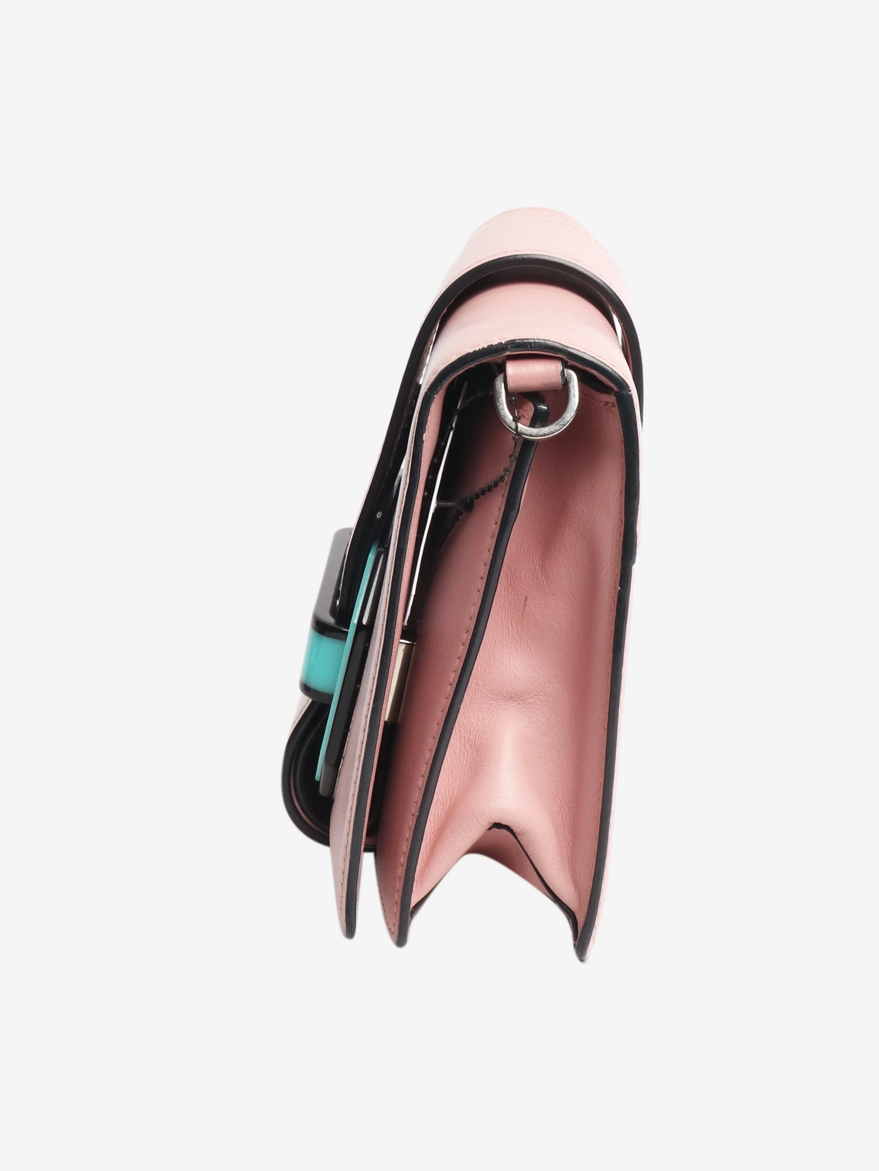 Pink City plex ribbon crossbody bag - Image 2