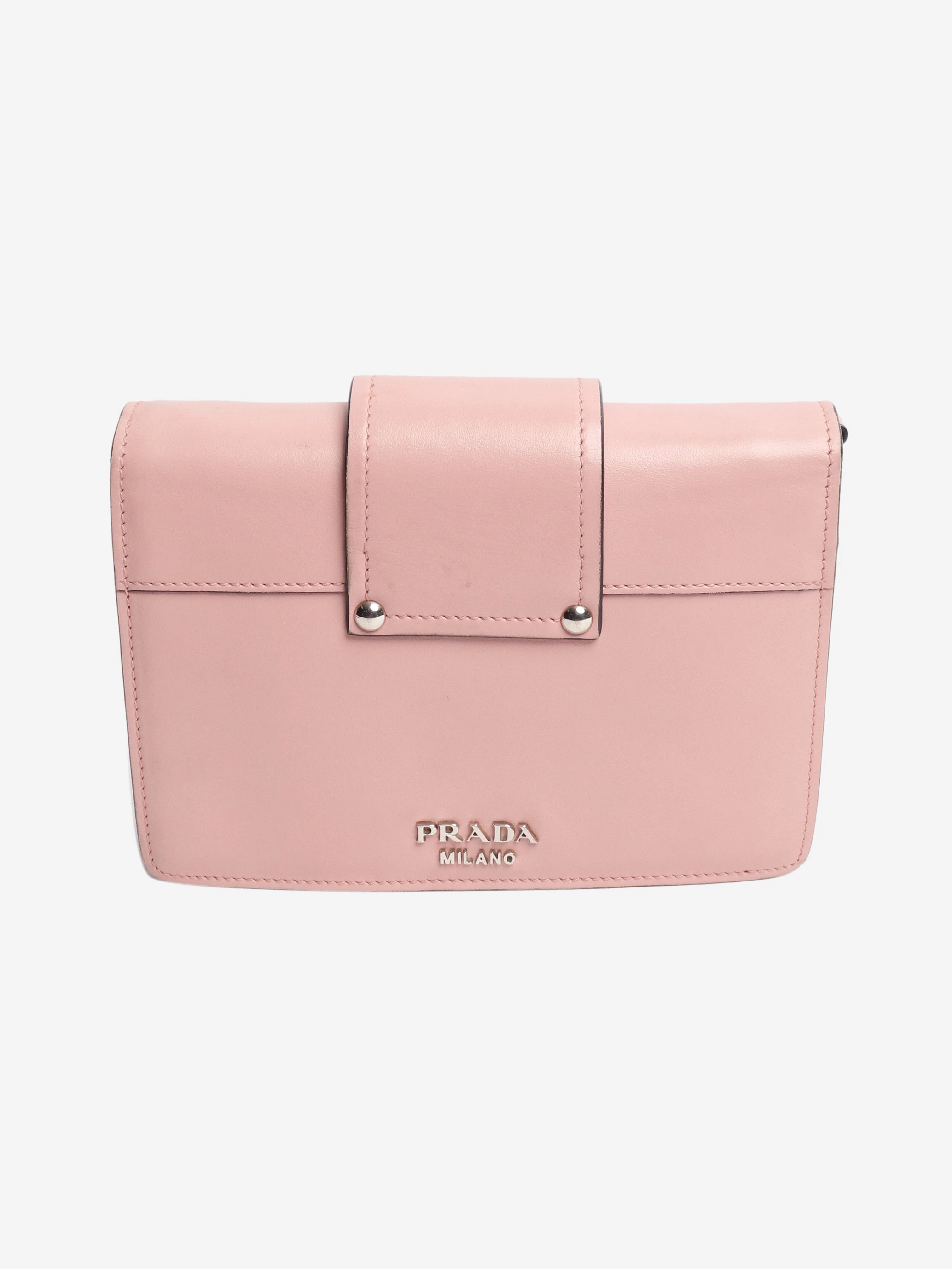 Pink City plex ribbon crossbody bag - Image 3