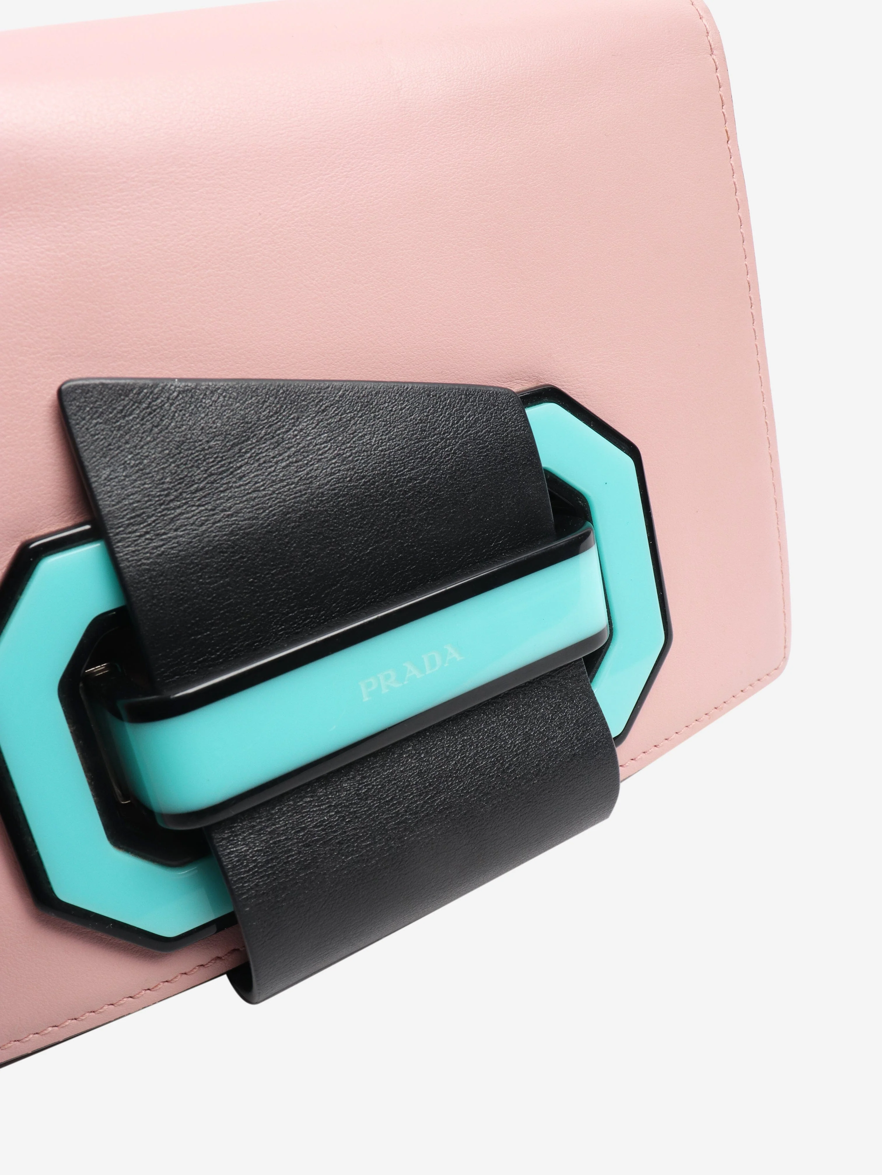 Pink City plex ribbon crossbody bag - Image 5