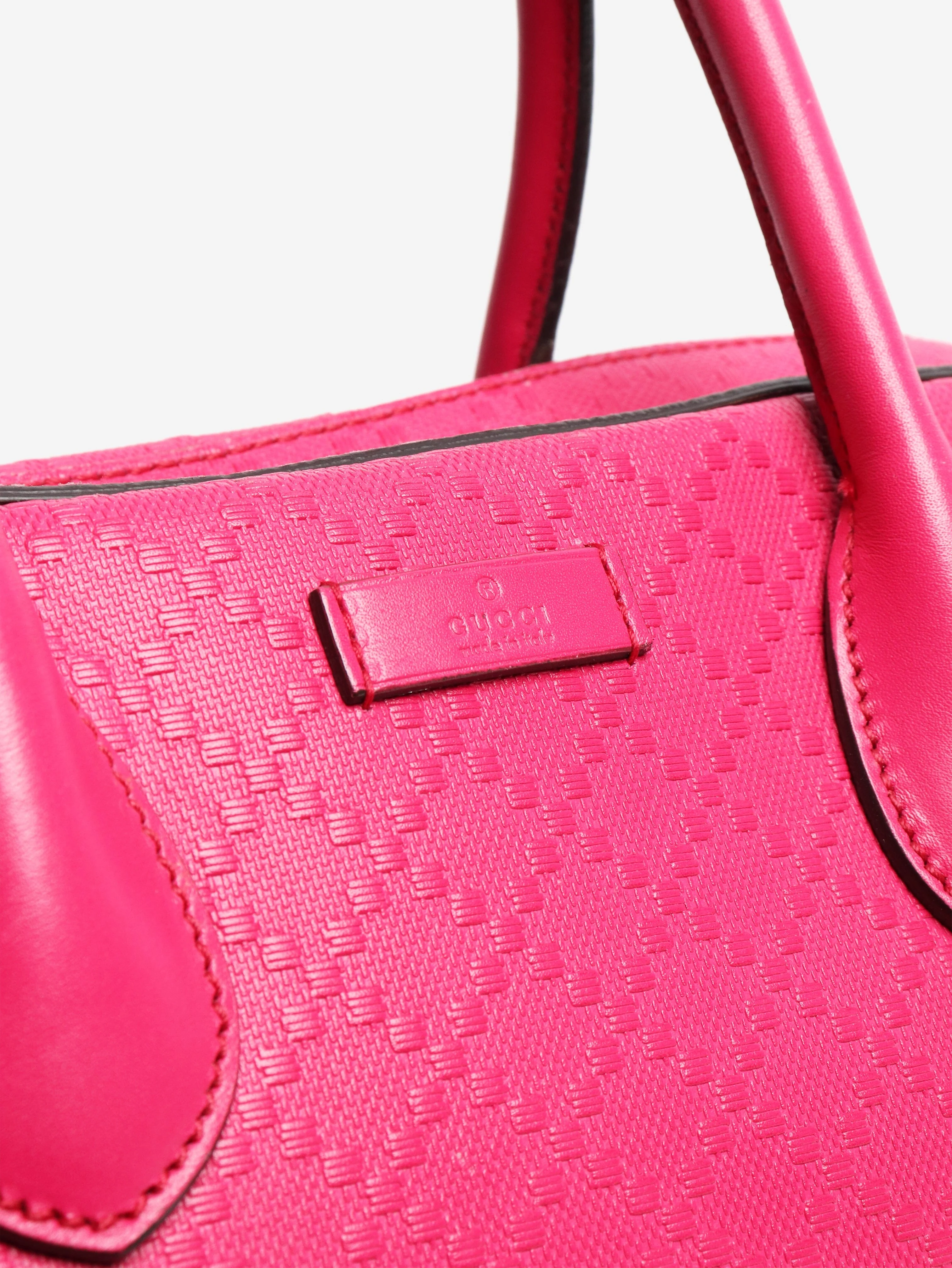 Pink Diamante top handle bag - Image 4