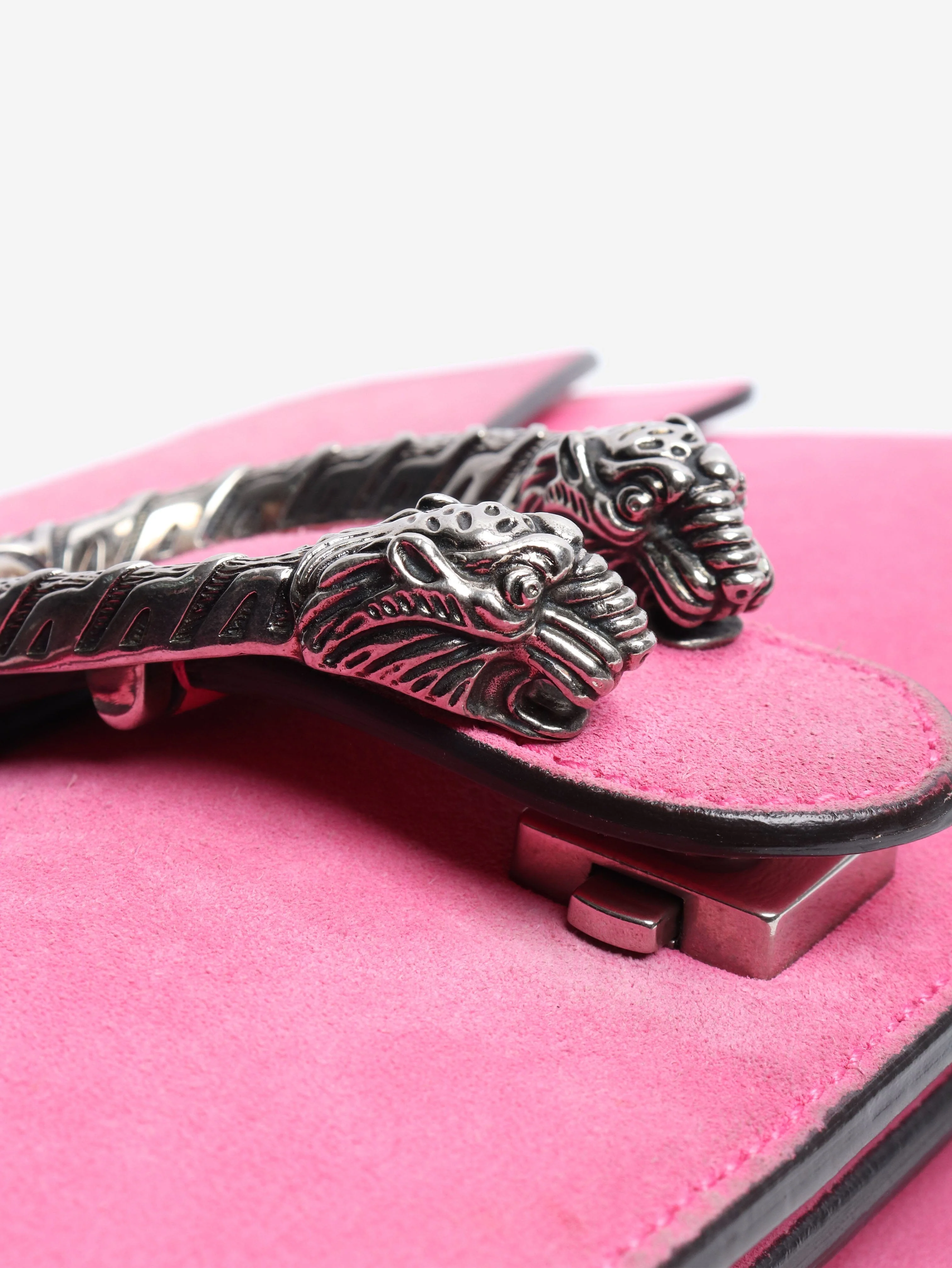 Pink suede Dionysus shoulder bag - Image 6