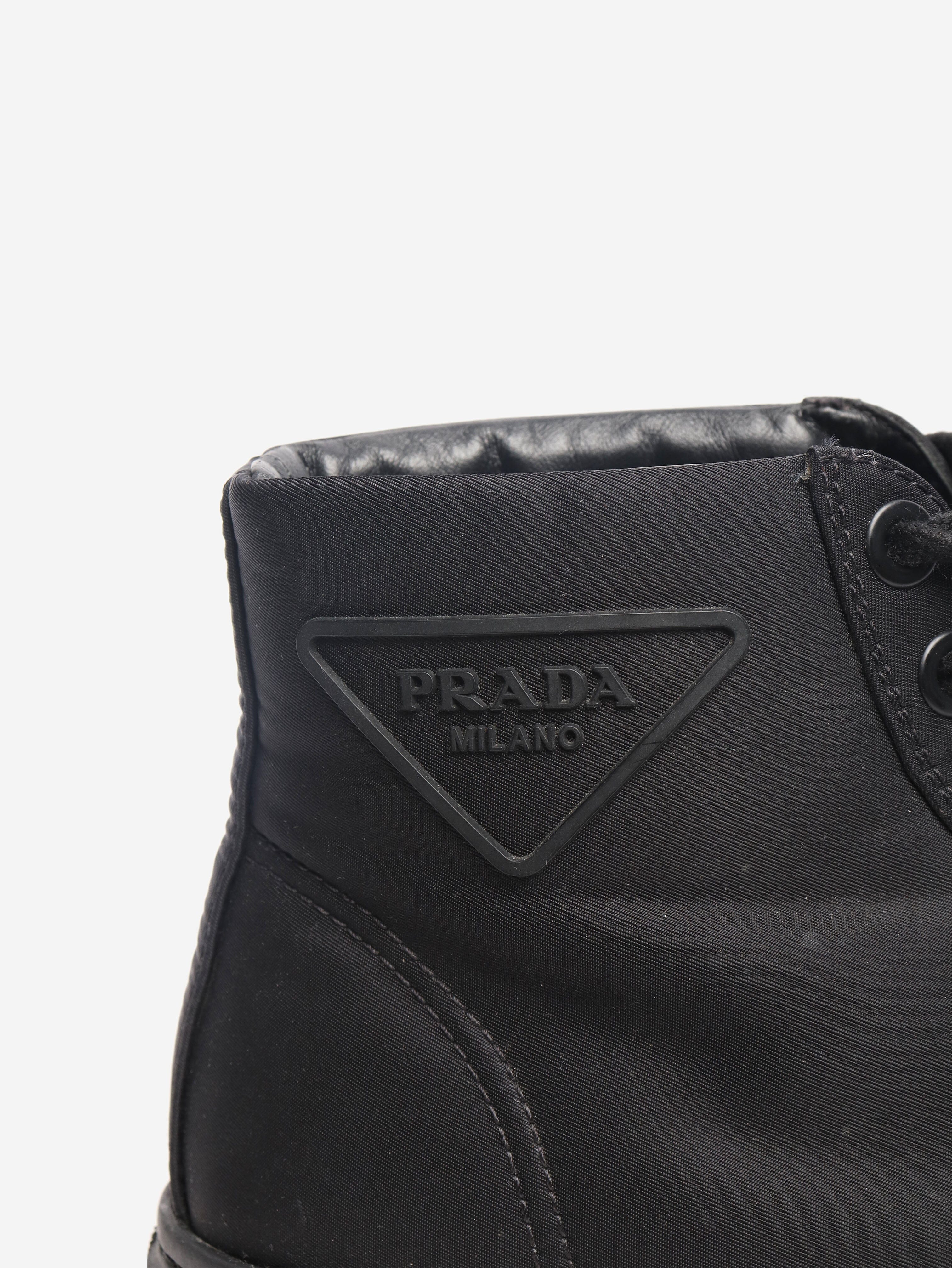 Black Cassetta Wheel high-top trainers - size EU 39 - Image 3