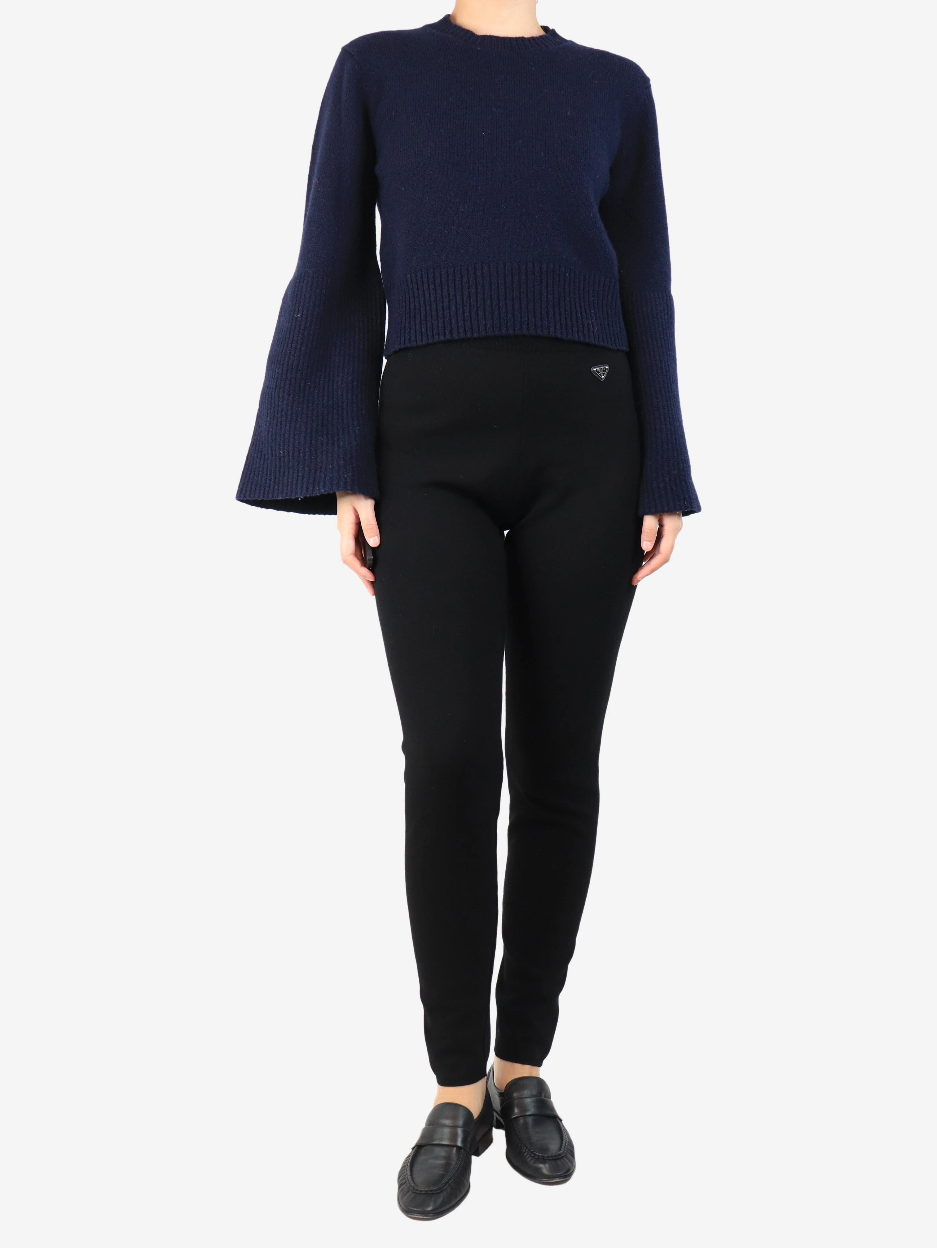 Black leggings - size UK 12 - Image 2