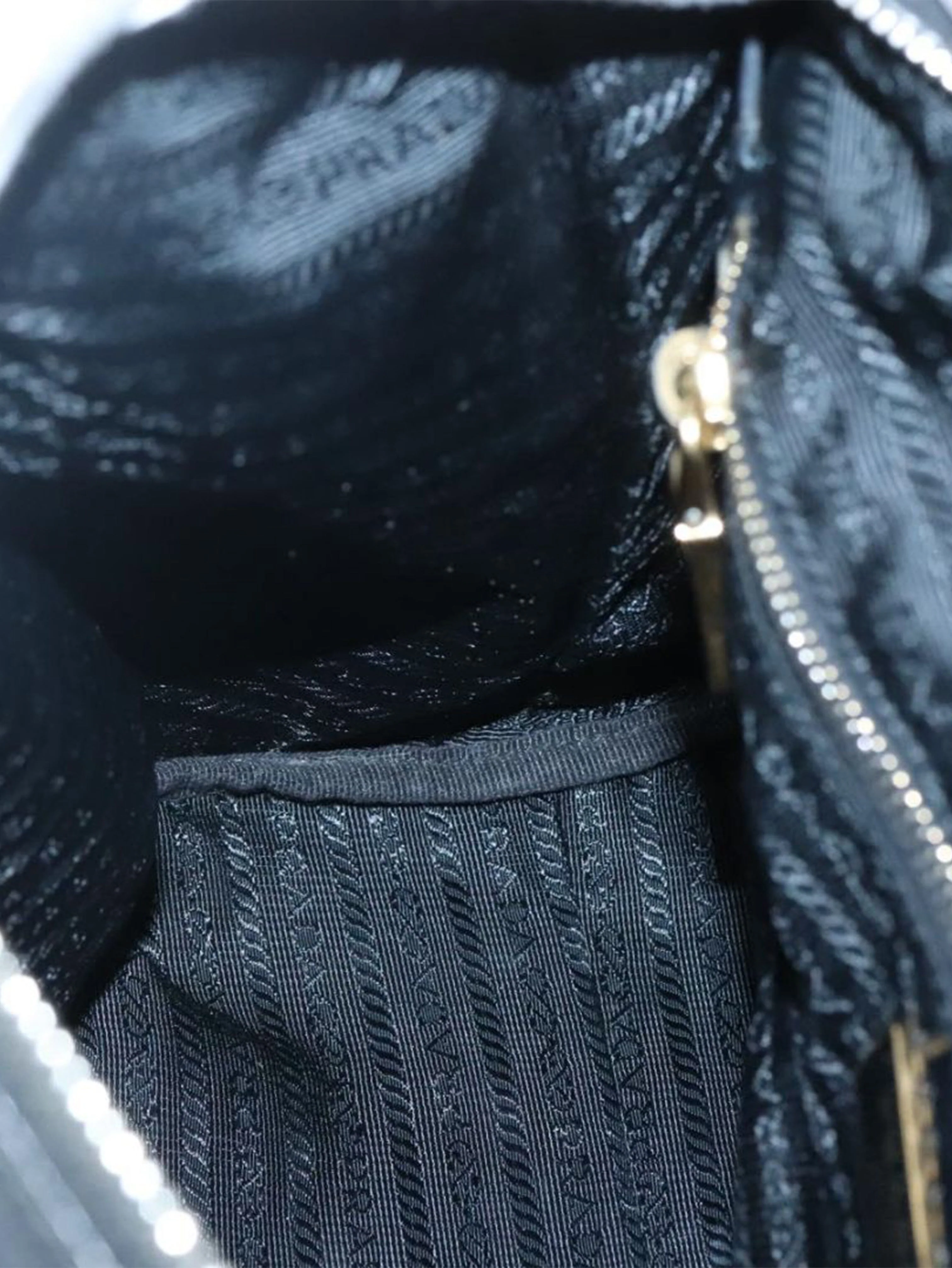 Black nylon 2way tote bag - Image 21