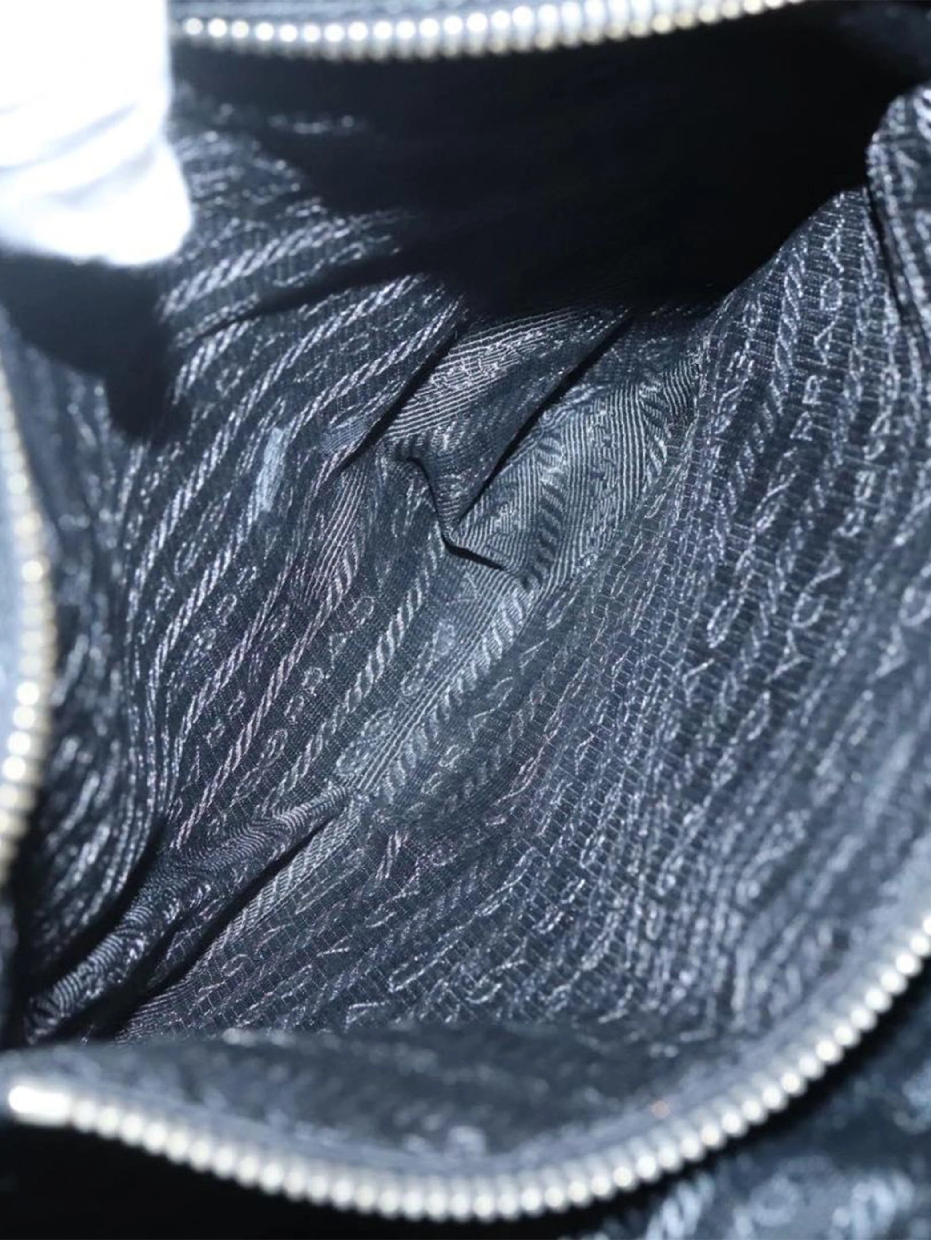 Black nylon 2way tote bag - Image 22